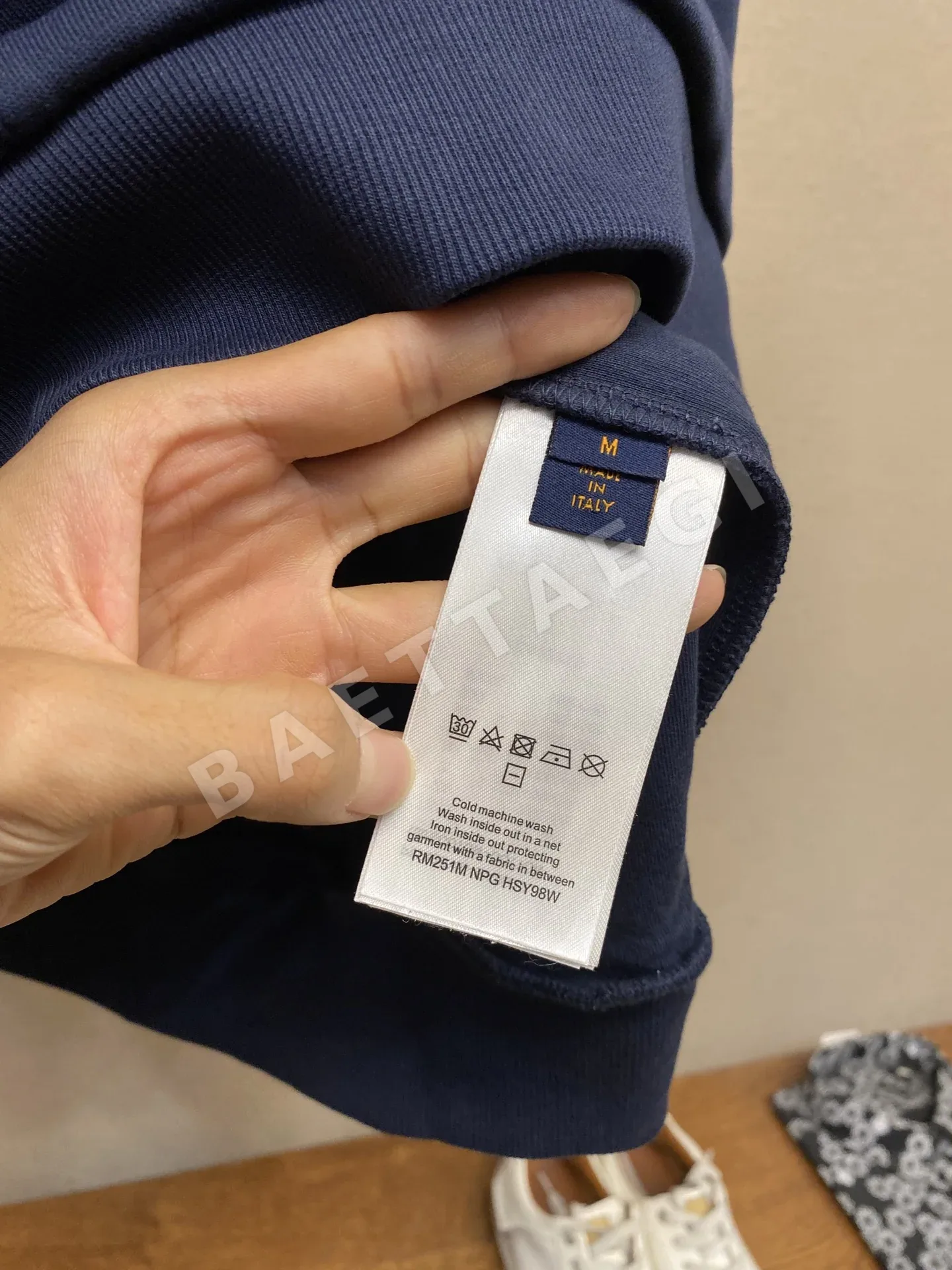 루이비통 자수 남성 후드 상세 이미지 8