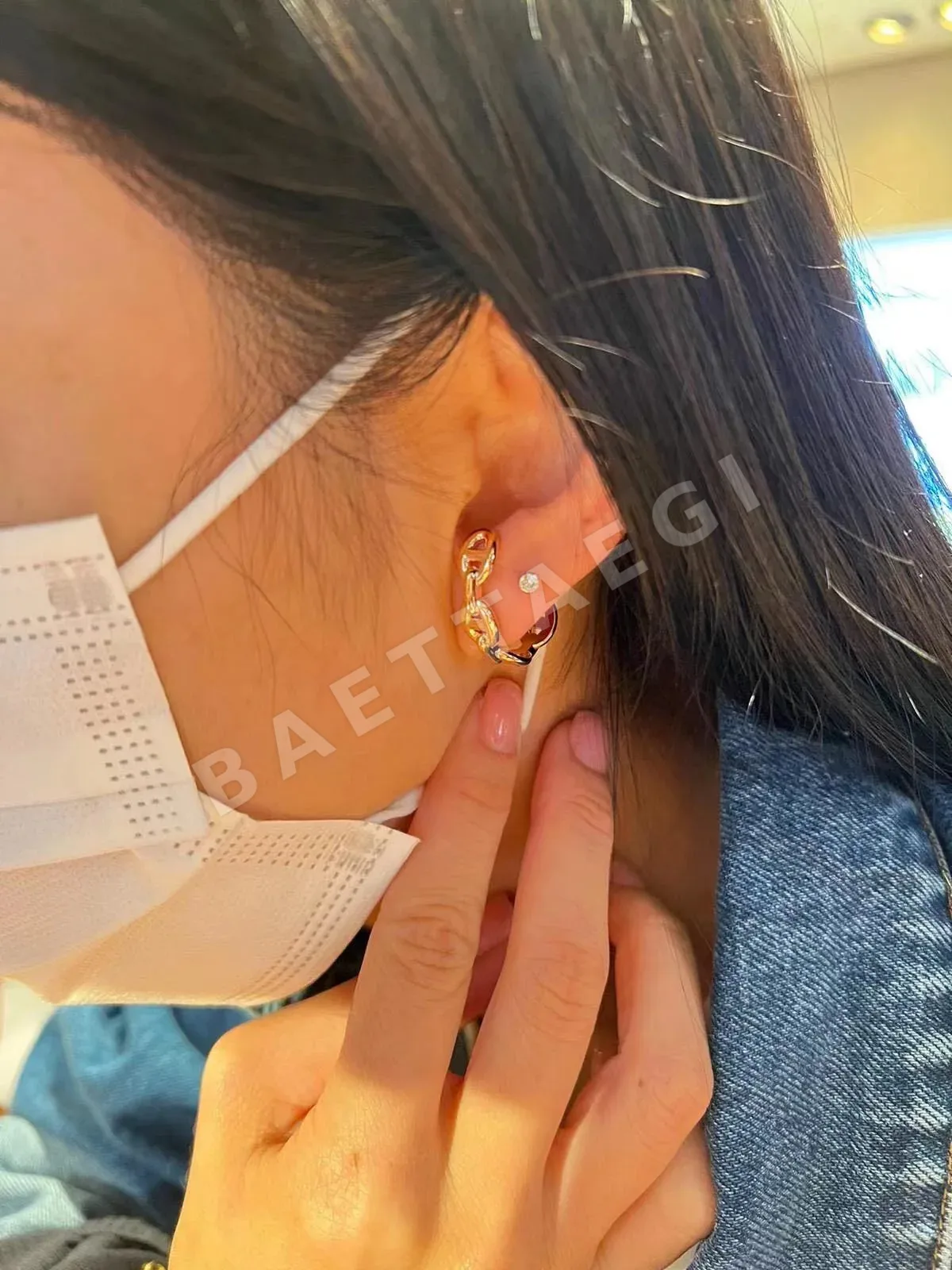 에르메스 피그노즈 귀걸이 상세 이미지 2