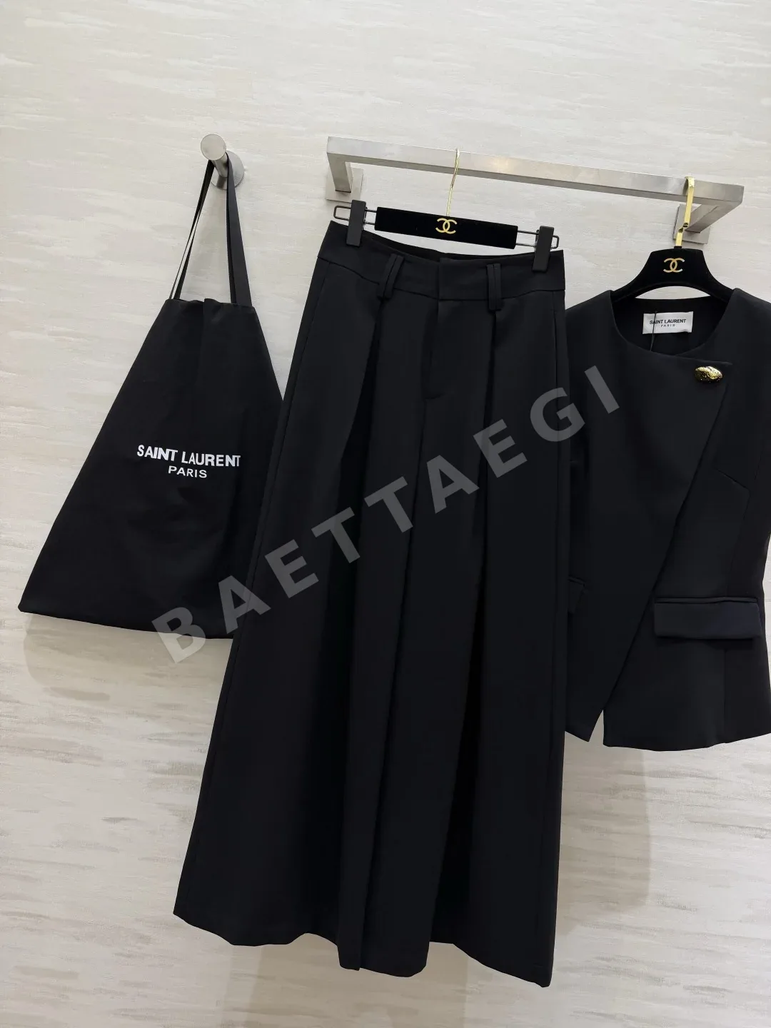 생로랑 여성 린넨 베스트 세트 상세 이미지 8