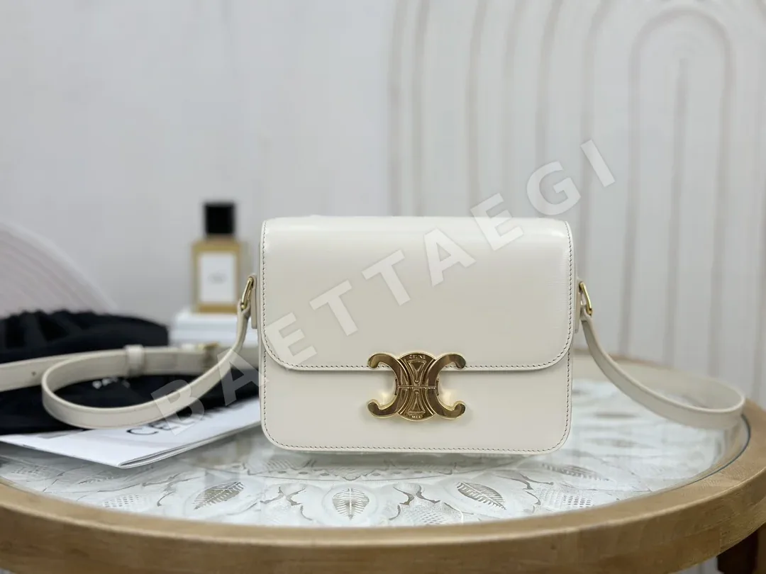 셀린느 아이보리 화이트 개선문 미니 가방 86061