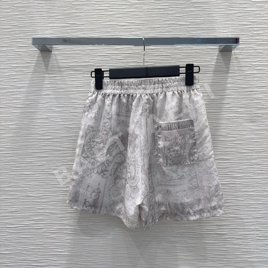 디올 여성 린넨 반바지 세트 상세 이미지 9