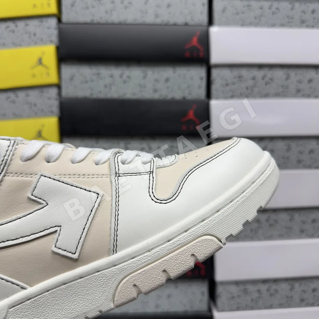 오프화이트 [KZ] 아웃 오브 오피스 OOO 로우 탑스 아이보리 202491 Off White Out Of Office OOO Low Tops 상세 이미지 5