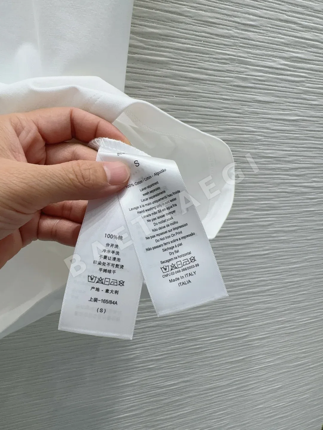 디올 레귤러핏 여성 반팔 티셔츠 상세 이미지 7