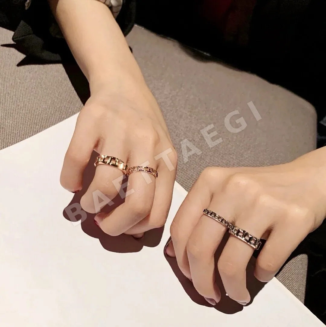 티파니 T 컬렉션 기하학적 디자인 반지 상세 이미지 3