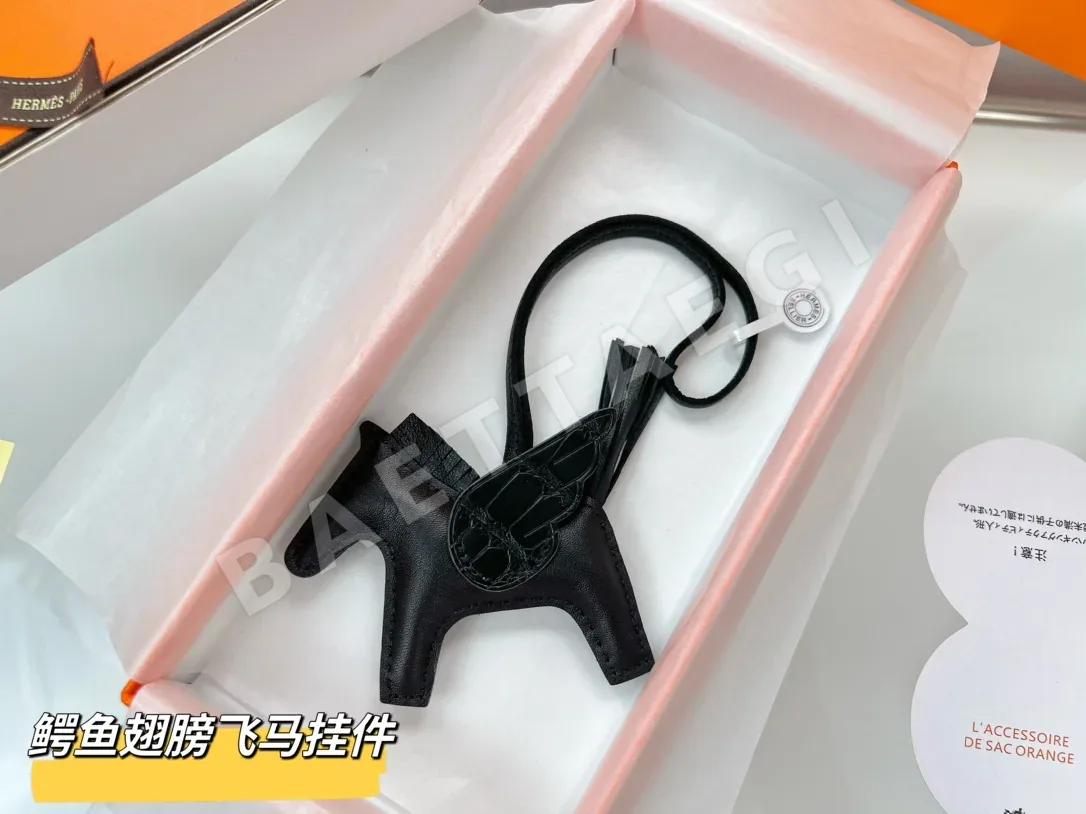 에르메스 크로커다일 새들 페가수스 키링 상세 이미지 3