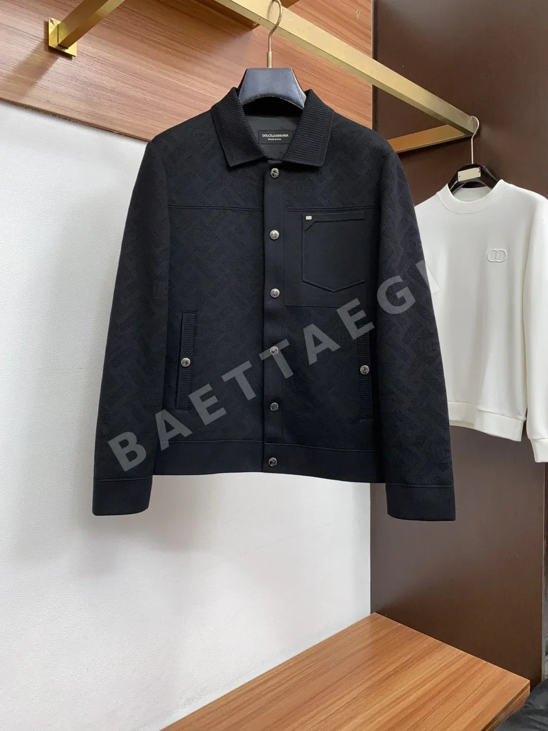 돌체앤가바나 패치워크 울 자켓 169818