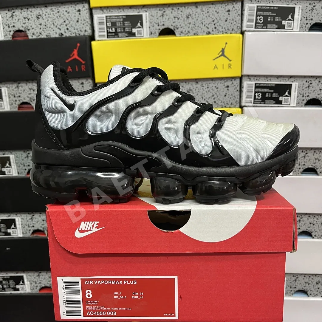 나이키 [OT] 에어 베이퍼맥스 플러스 화이트 블랙 AO4550-008 201588 Nike Air VaporMax Plus