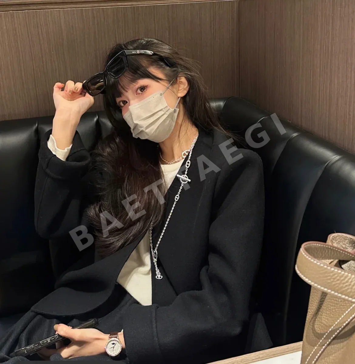에르메스 팔랑둘르 피그노즈 롱 체인 목걸이 상세 이미지 2