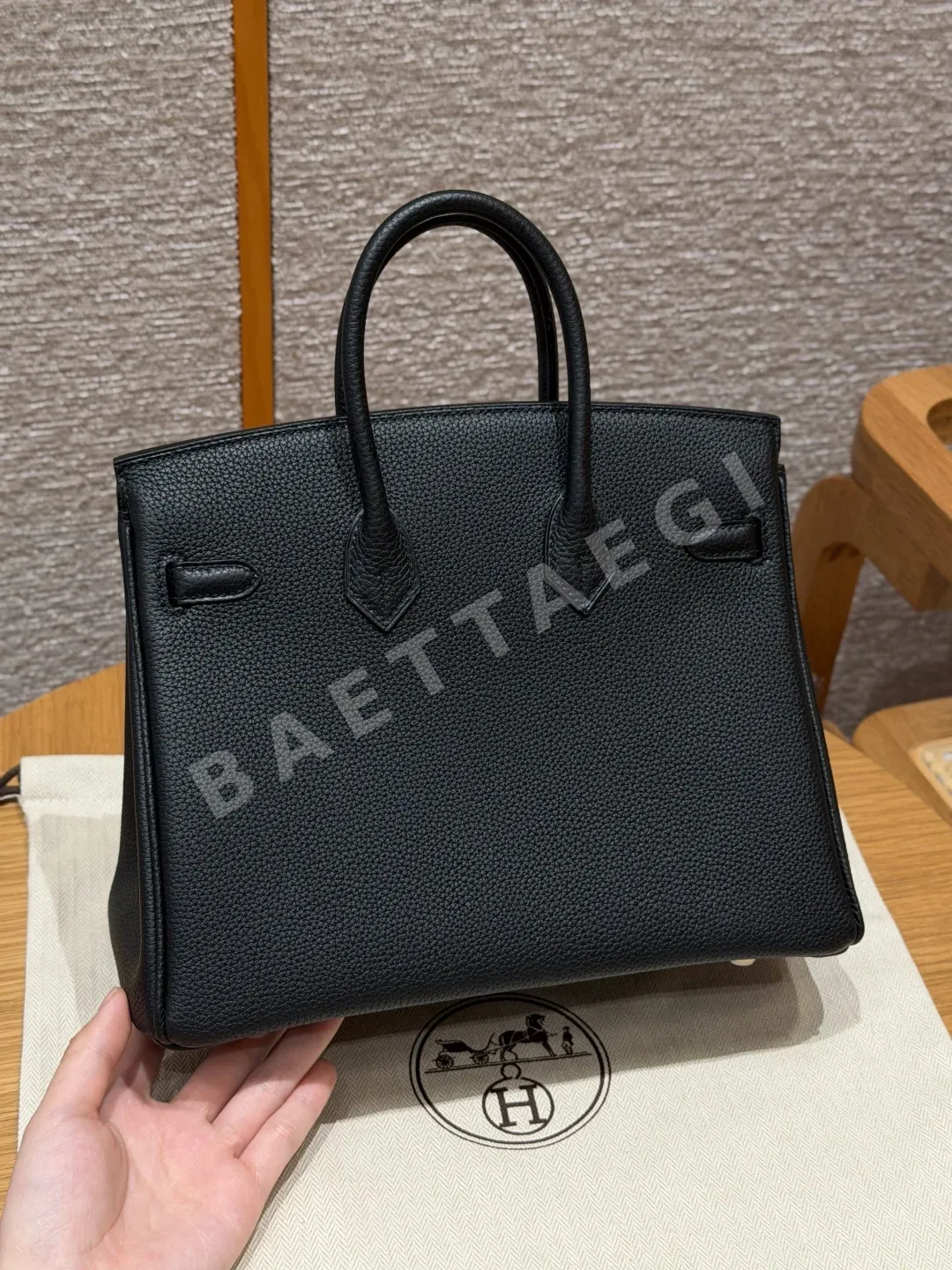 에르메스 버킨 25 토고 가죽 가방 상세 이미지 2