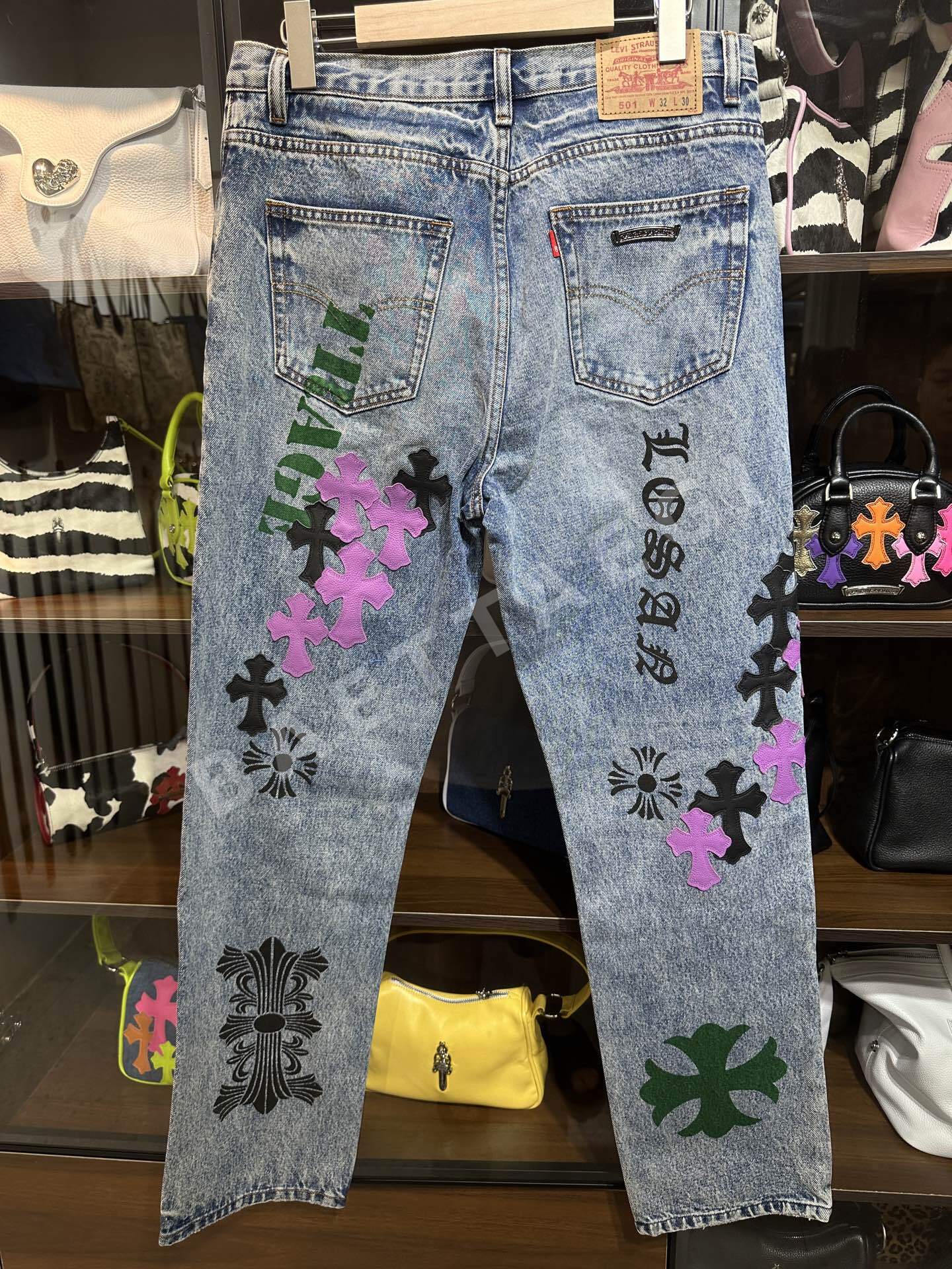 크롬하츠 남성 바지 164055 Chrome Hearts Pants 상세 이미지 5