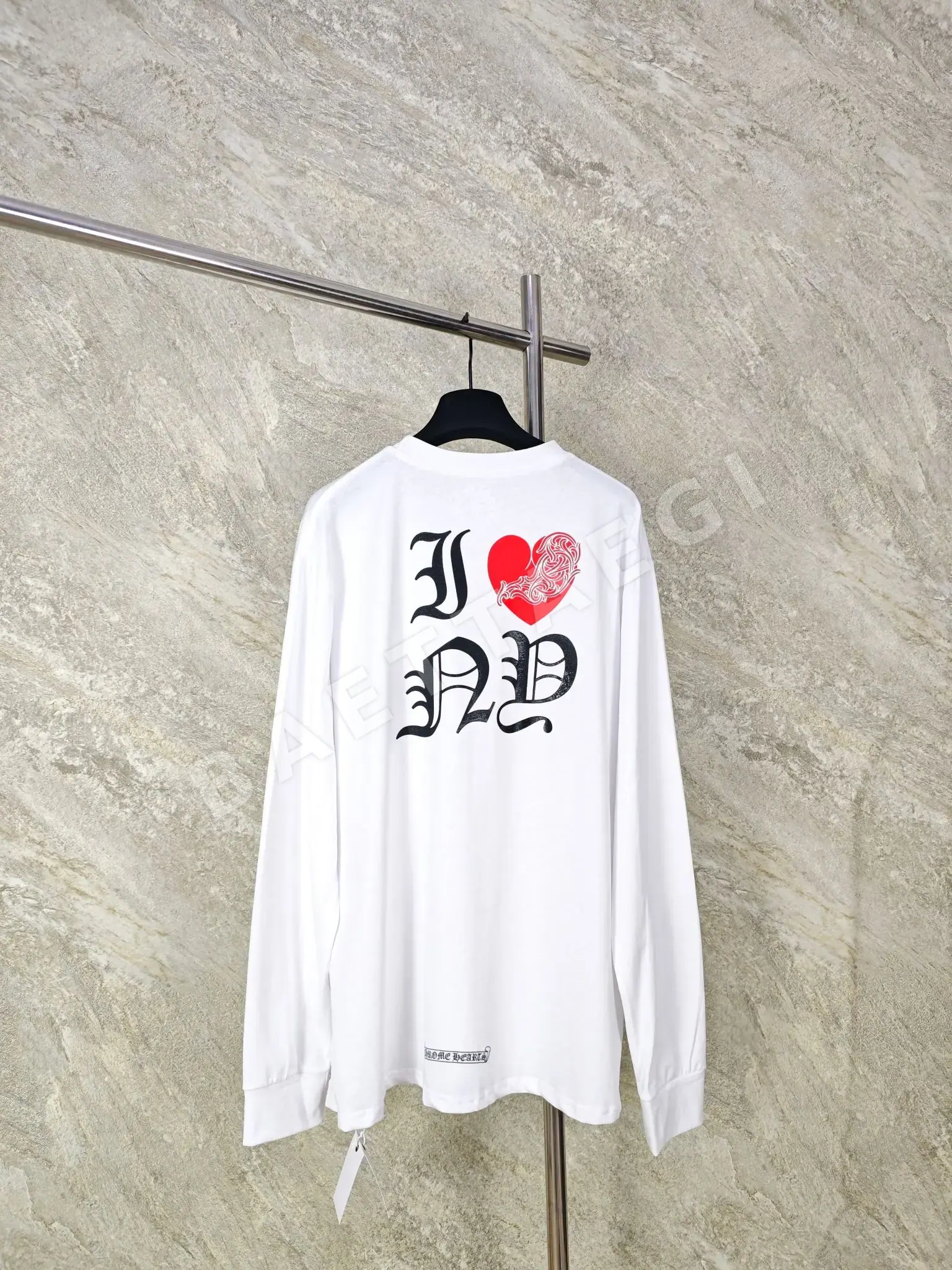 크롬하츠 I LOVE NY 뉴욕 남성 긴팔 티셔츠 상세 이미지 2