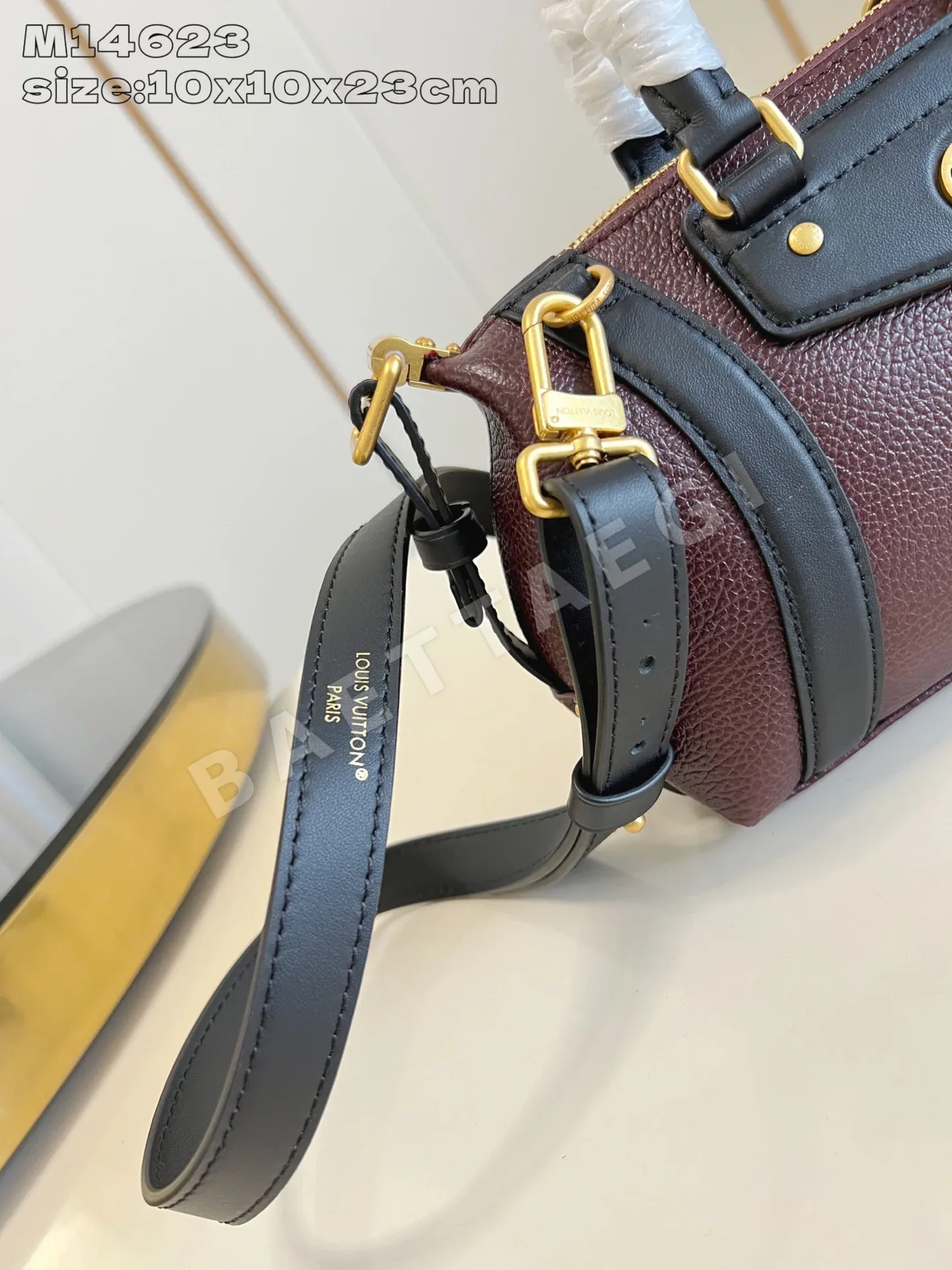 루이비통 M14623 브라운 핸드백 나노 상세 이미지 3