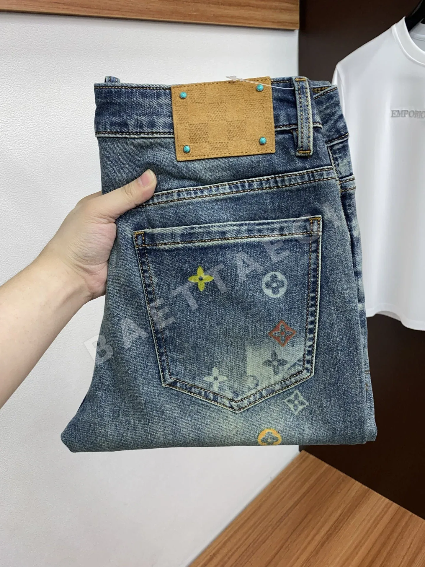 루이비통 데님 청바지 16408