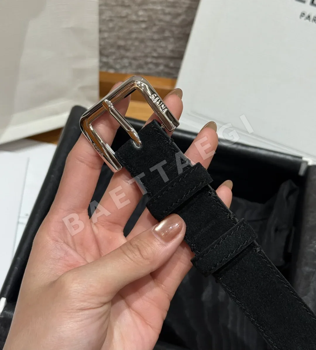 셀린느 스웨이드 소가죽 벨트 상세 이미지 7