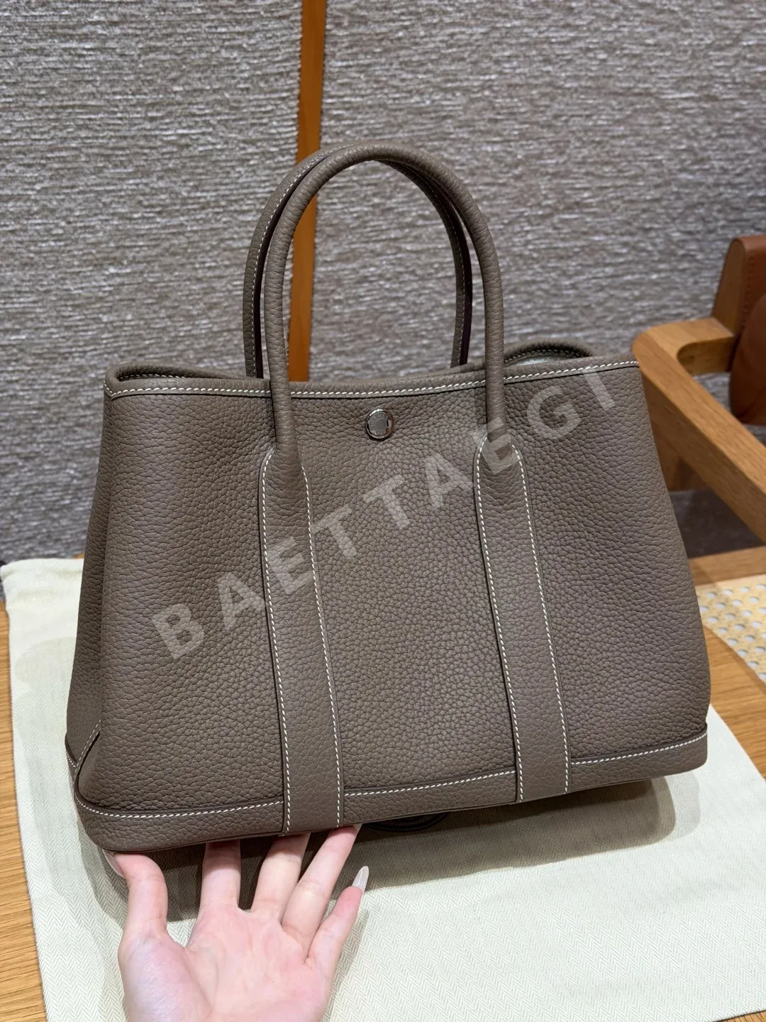 에르메스 가든파티 30 cm 가방 상세 이미지 3