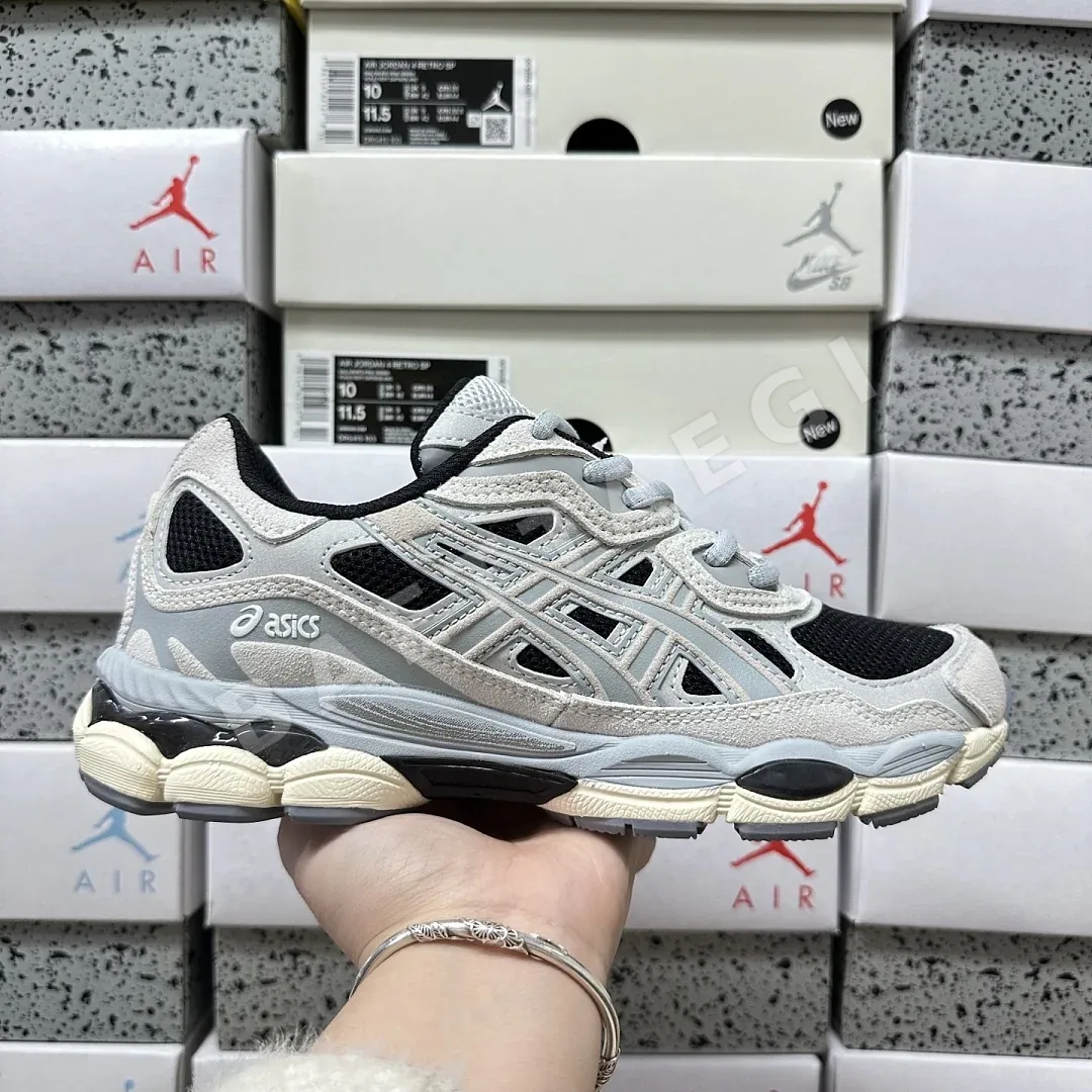 아식스 [WZ] 젤 NYC 1203A383-004 200396 Asics Gel-NYC Black Piedmont Grey 상세 이미지 10