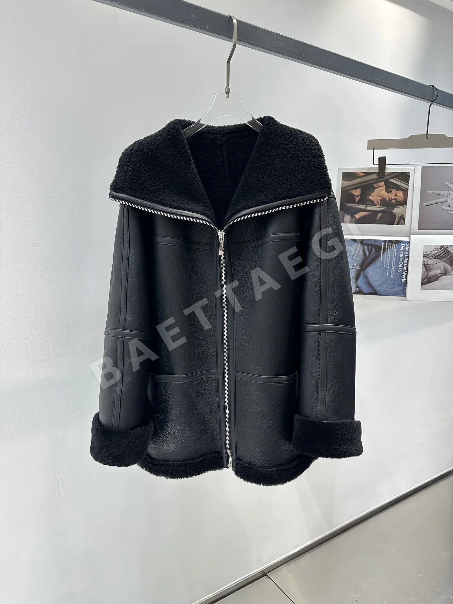 토템 여성 울 퍼 자켓 207159
