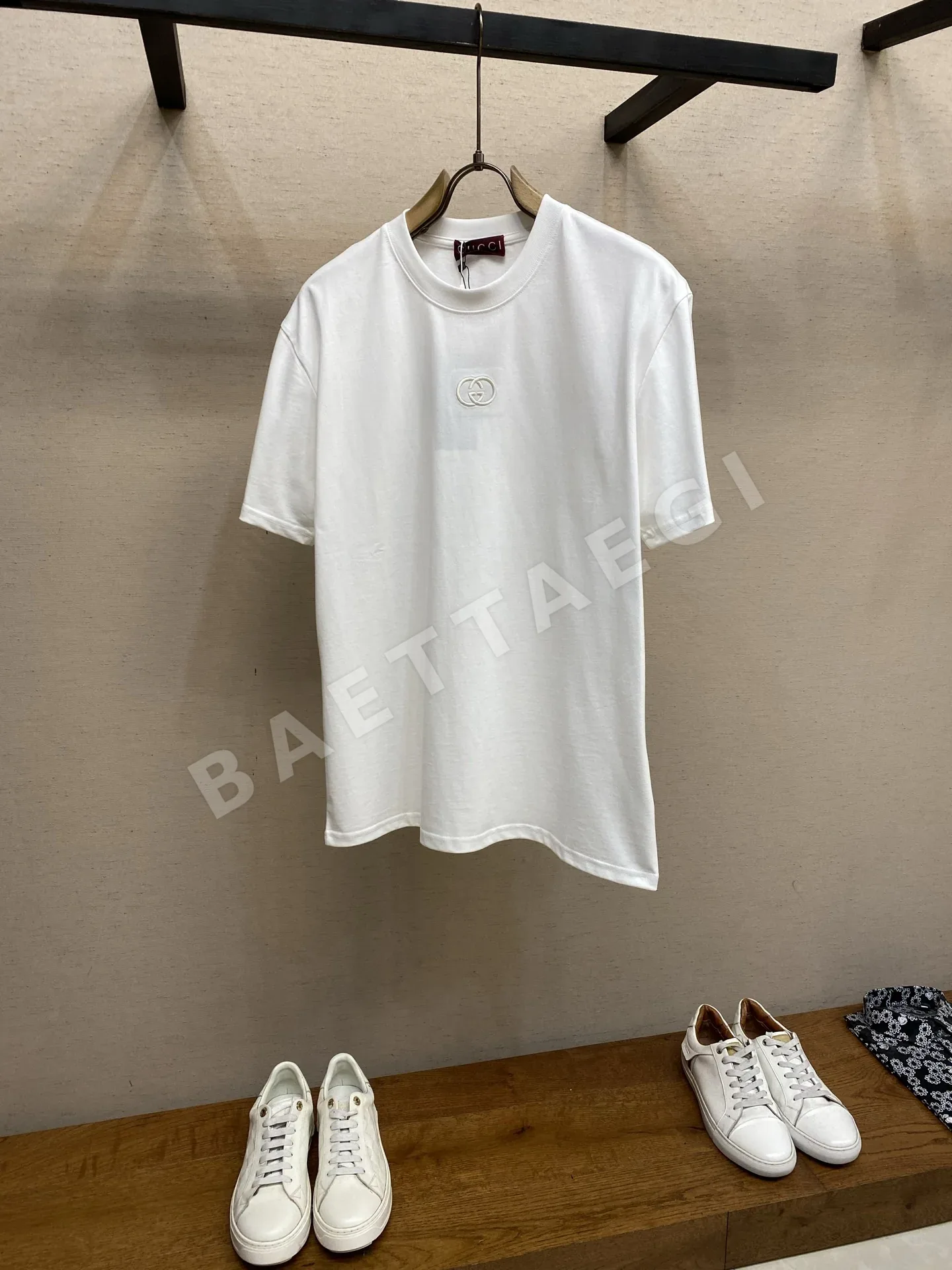 구찌 남성 코튼 반팔 티셔츠 47293