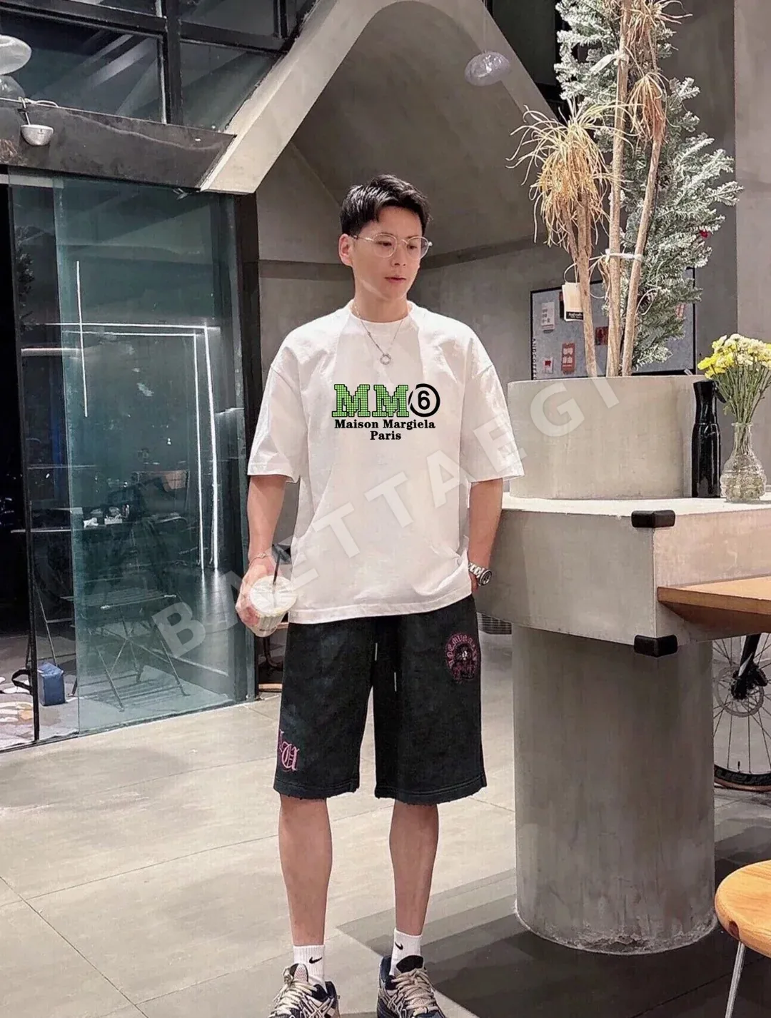 마르지엘라 크루넥 반팔 티셔츠 상세 이미지 4