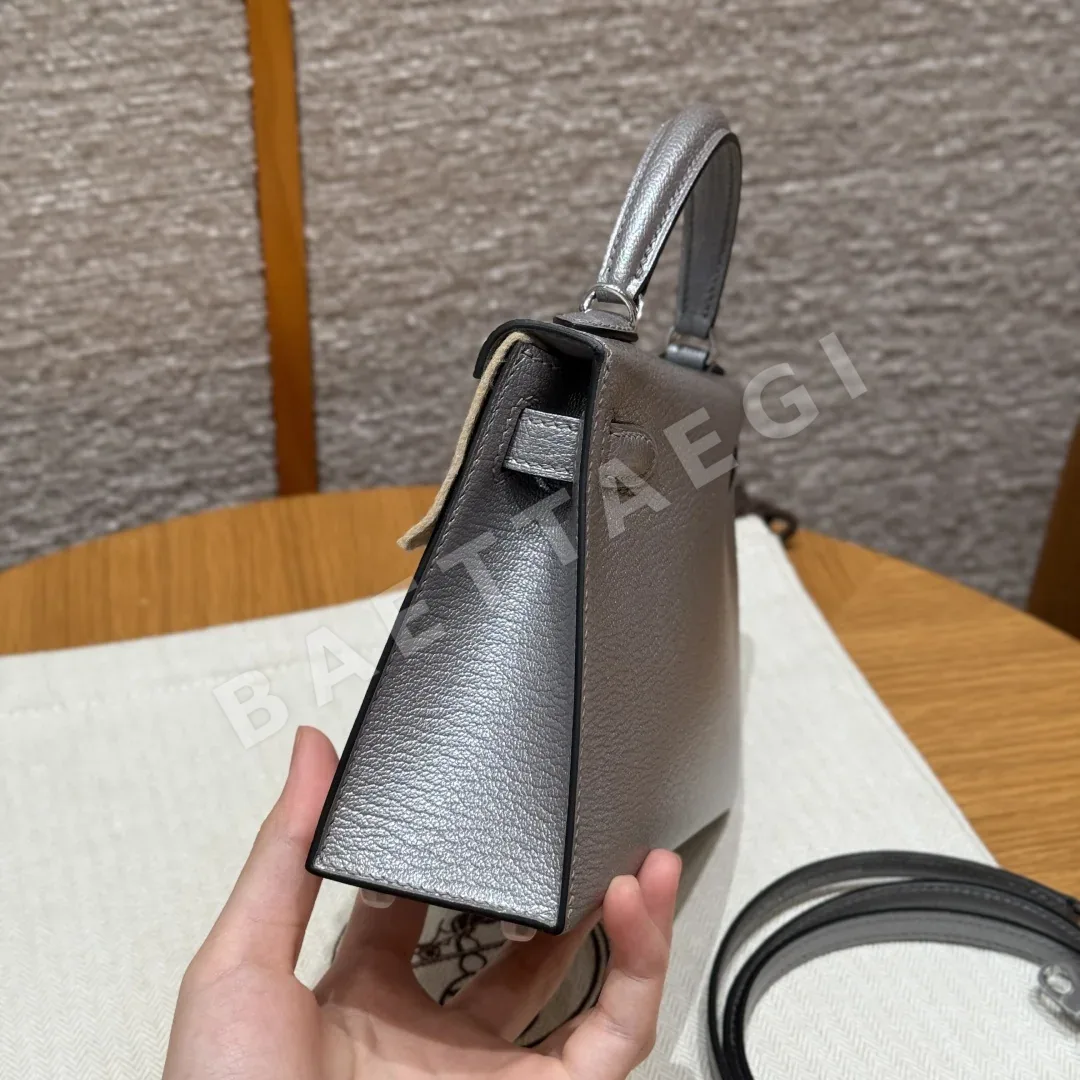 에르메스 켈리 미니 2 가죽 가방 상세 이미지 4