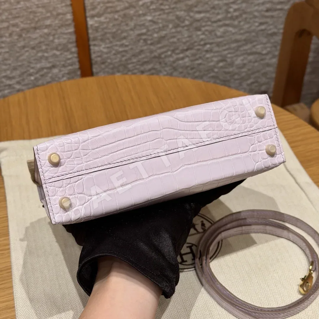 에르메스 켈리 미니 2 알리게이터 가방 상세 이미지 4