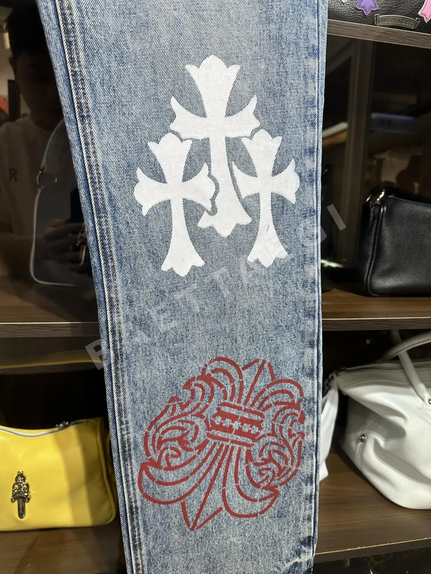 크롬하츠 남성 바지 164056 Chrome Hearts Pants 상세 이미지 5
