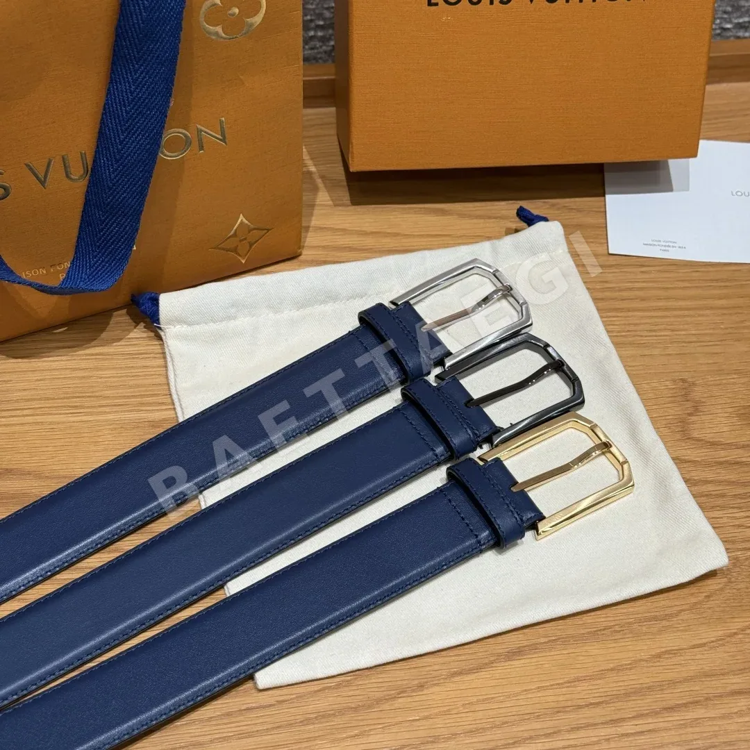 루이비통 소가죽 핀 버클 벨트 상세 이미지 7