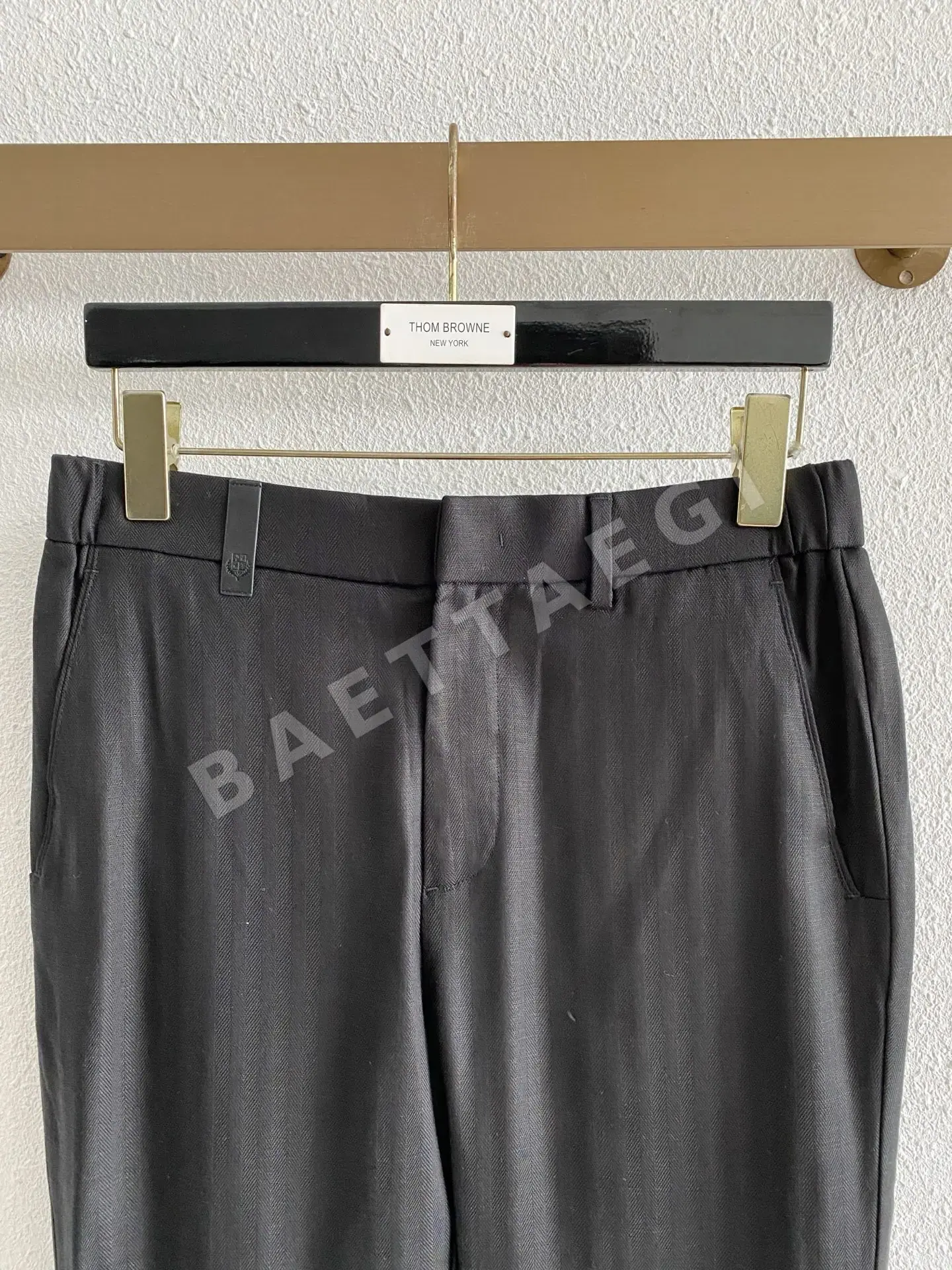 로로피아나 텐셀 린넨 남성 바지 상세 이미지 2