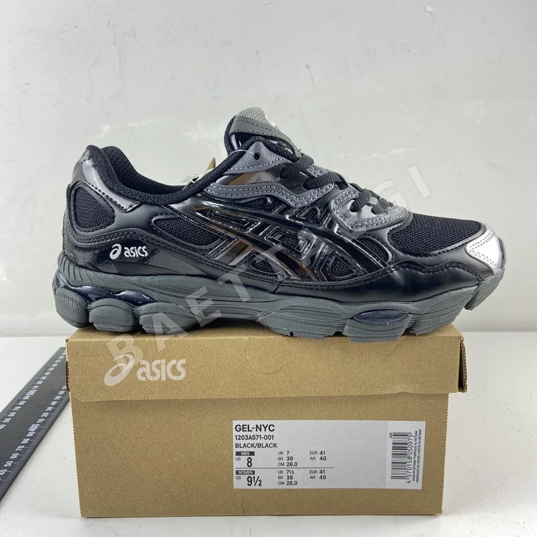 아식스 [HP] 젤 NYC 200209 Asics Gel-NYC Kicki Yang Zhang Black Pure Silver