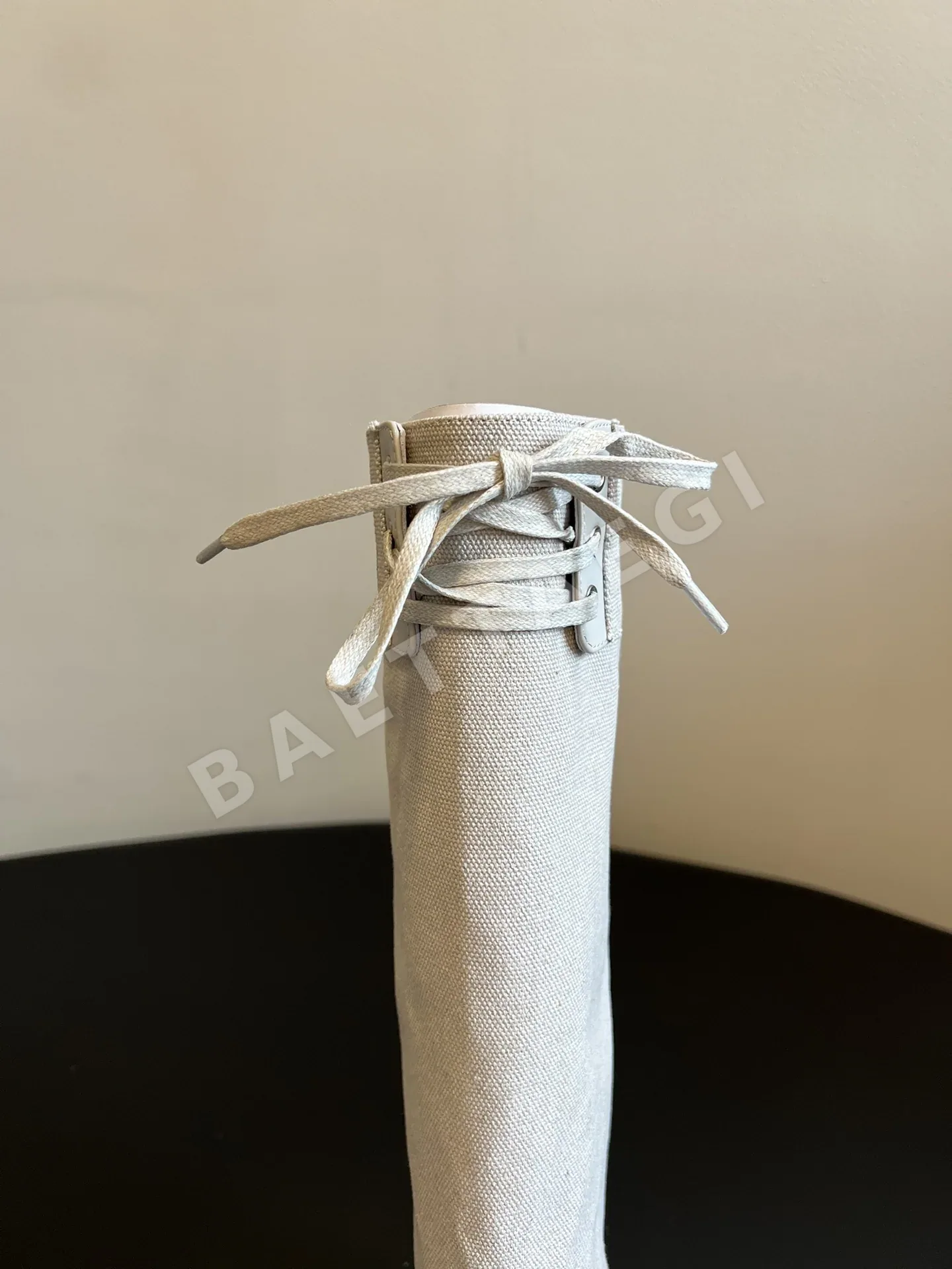 팔로마울 팔로마 울 패치워크 레이스업 로우힐 부츠 상세 이미지 8