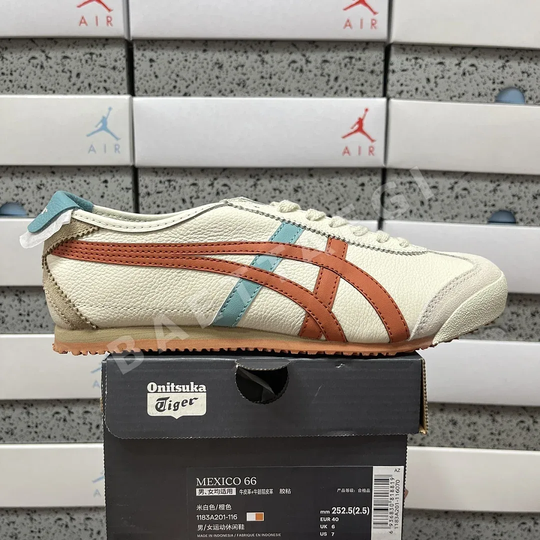 오니츠카타이거 [QC] 멕시코 66 1183A201-116 202300 Onitsuka Tiger Mexico 66 Cream Piquant