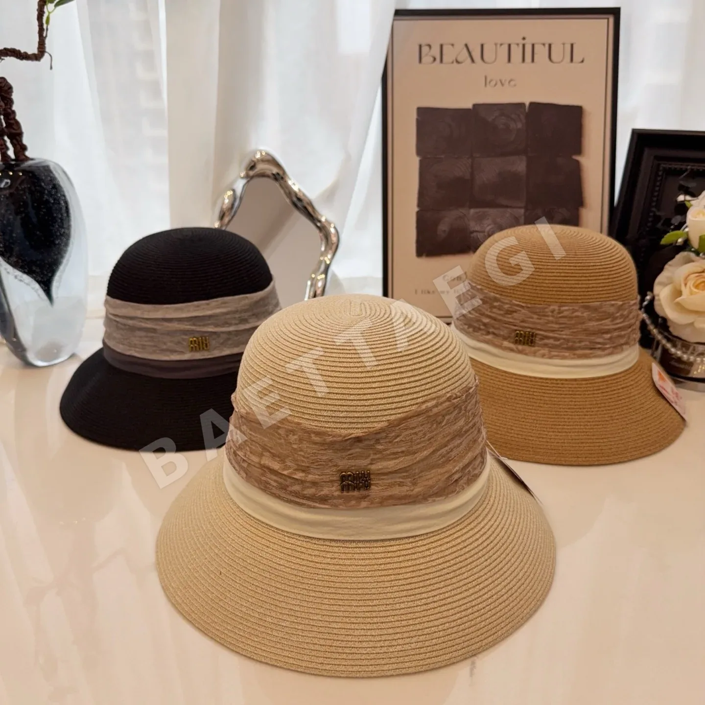 미우미우 모자 80952 Miu Miu Cap 상세 이미지 9