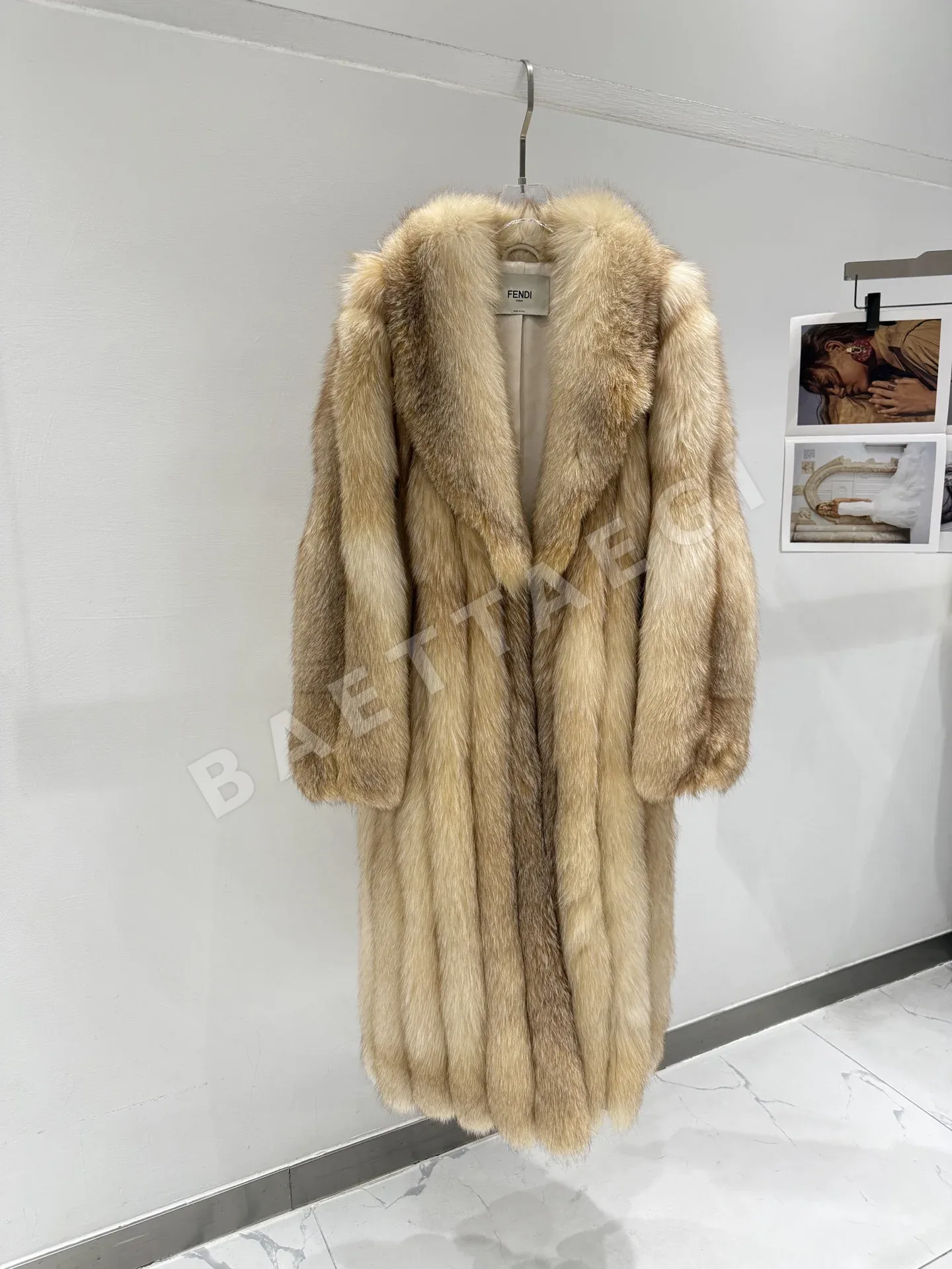 펜디 여우 모피 여성 자켓 206684