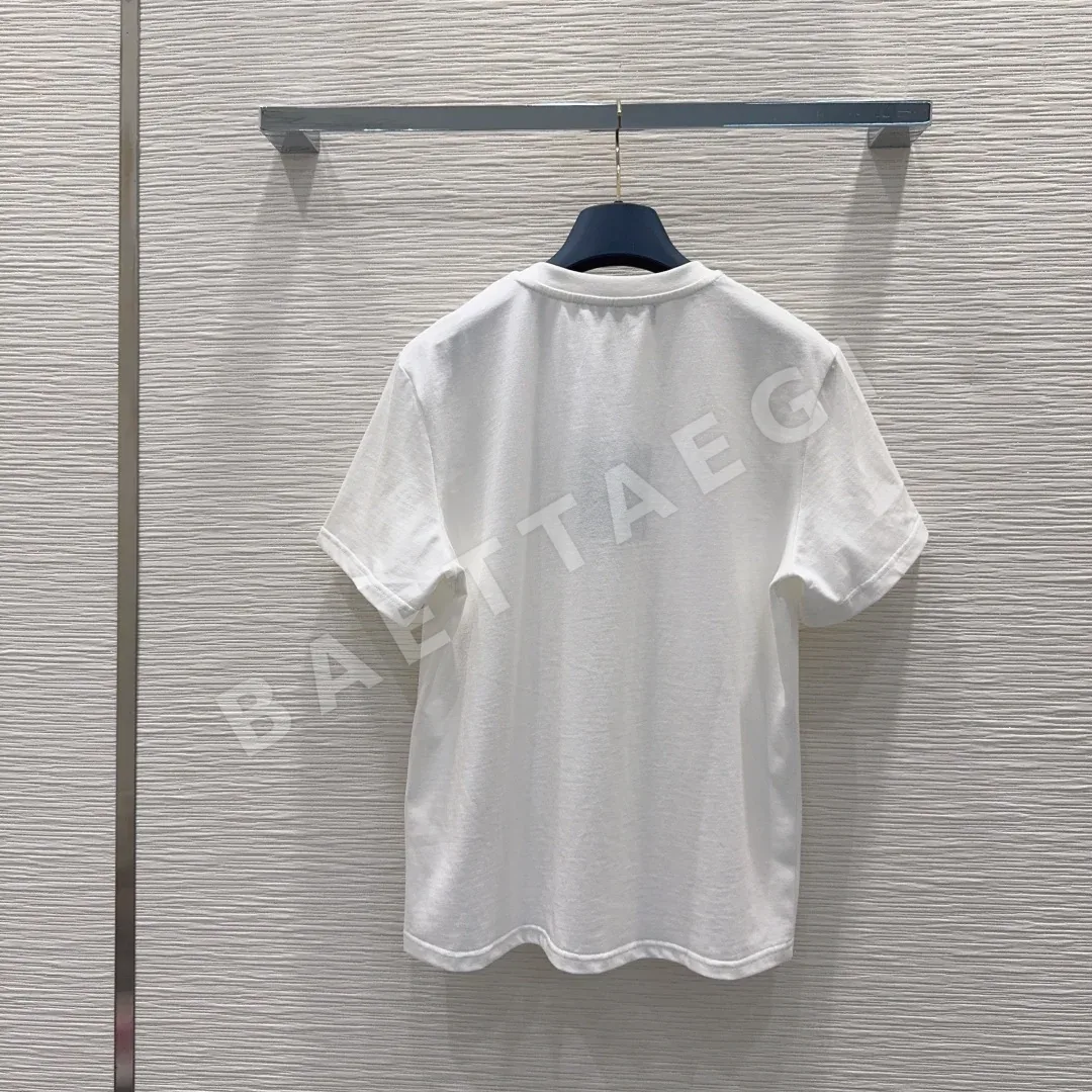 루이비통 여성 LV 로고 자카드 반팔 티셔츠 세트 상세 이미지 6