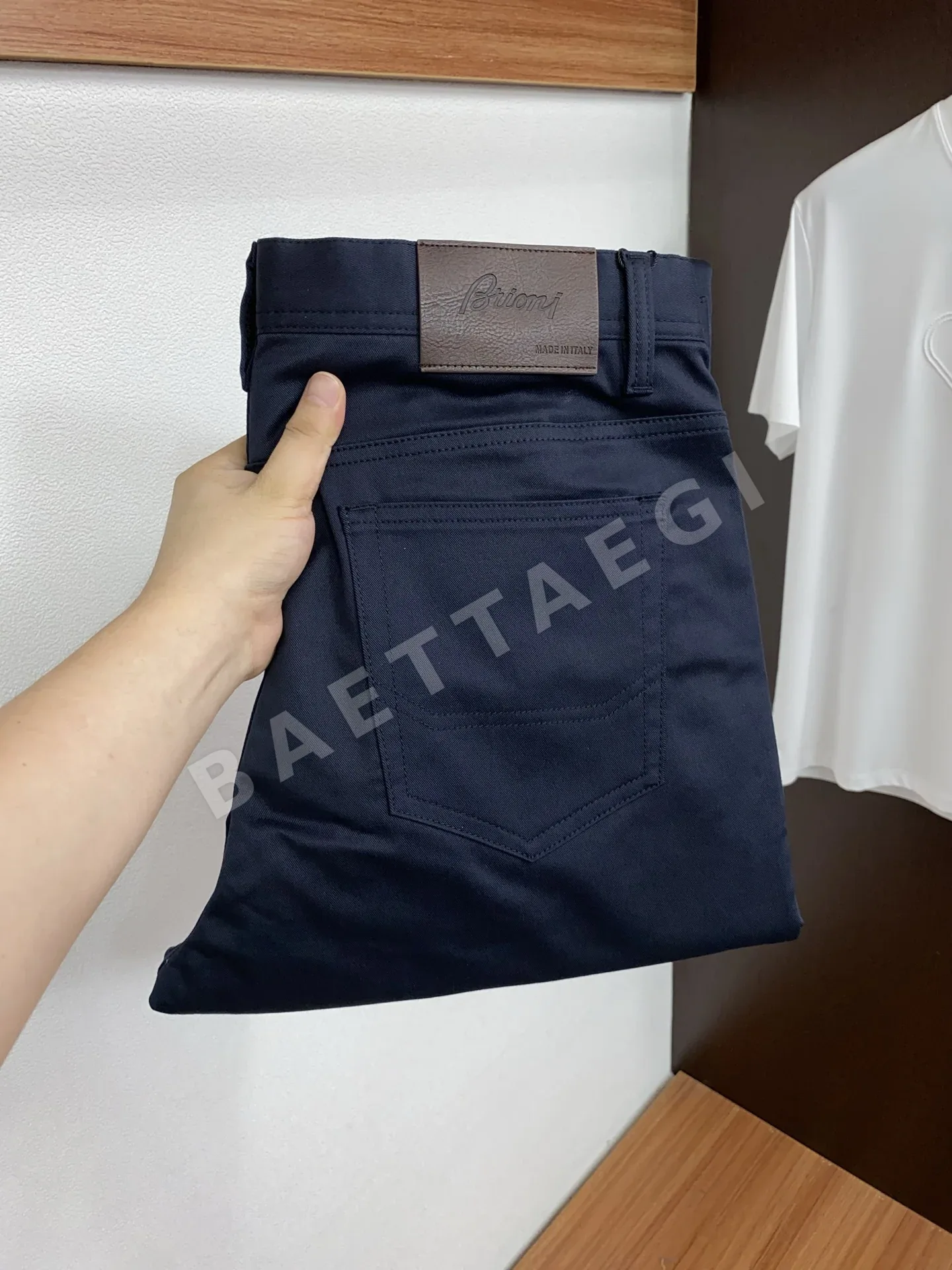 브리오니 남성 5 포켓 캐주얼 바지 132375