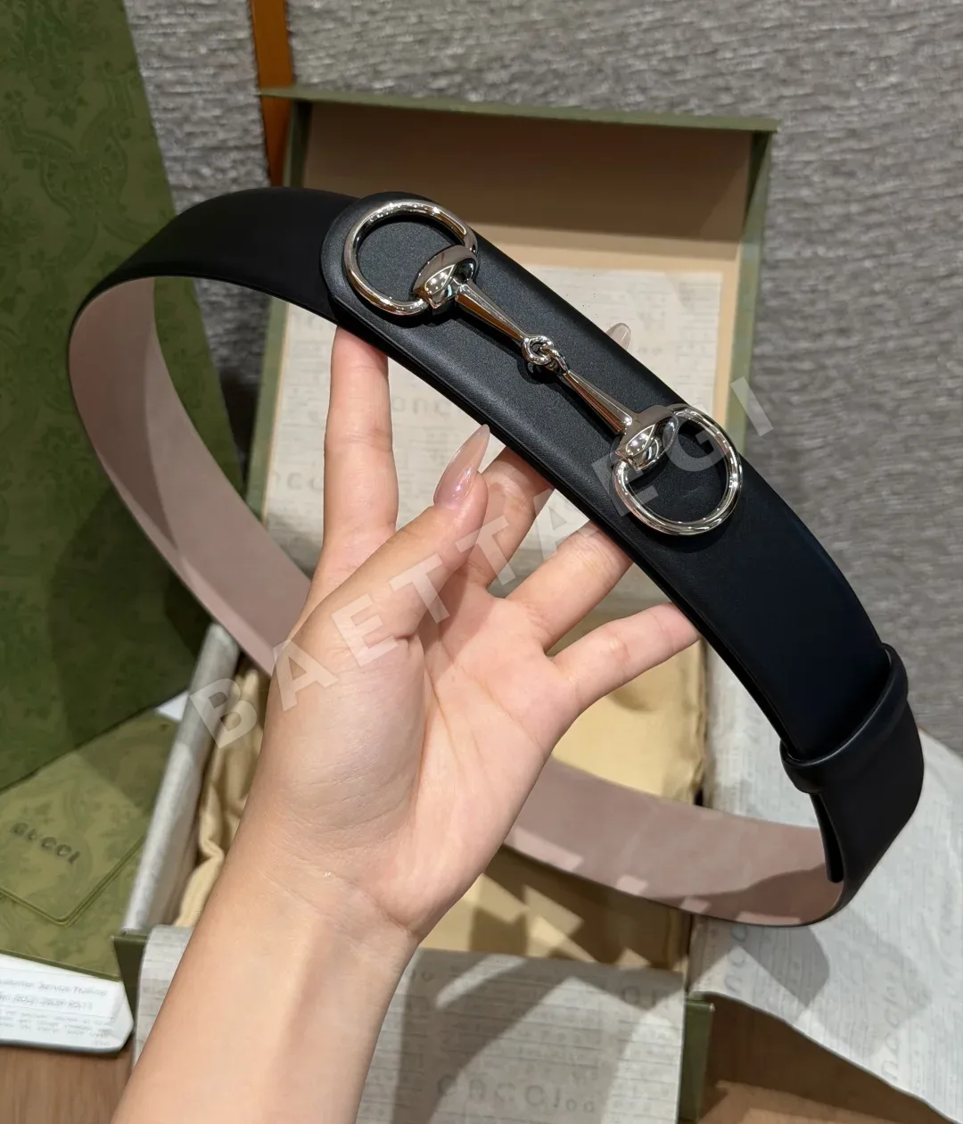 구찌 굿이어 호스빗 40mm 벨트 상세 이미지 3