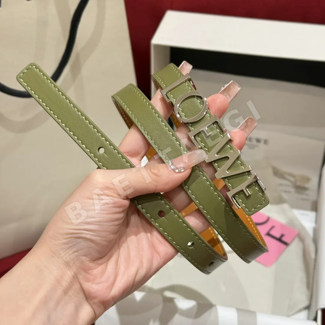 로에베 소가죽 여성 벨트 상세 이미지 2