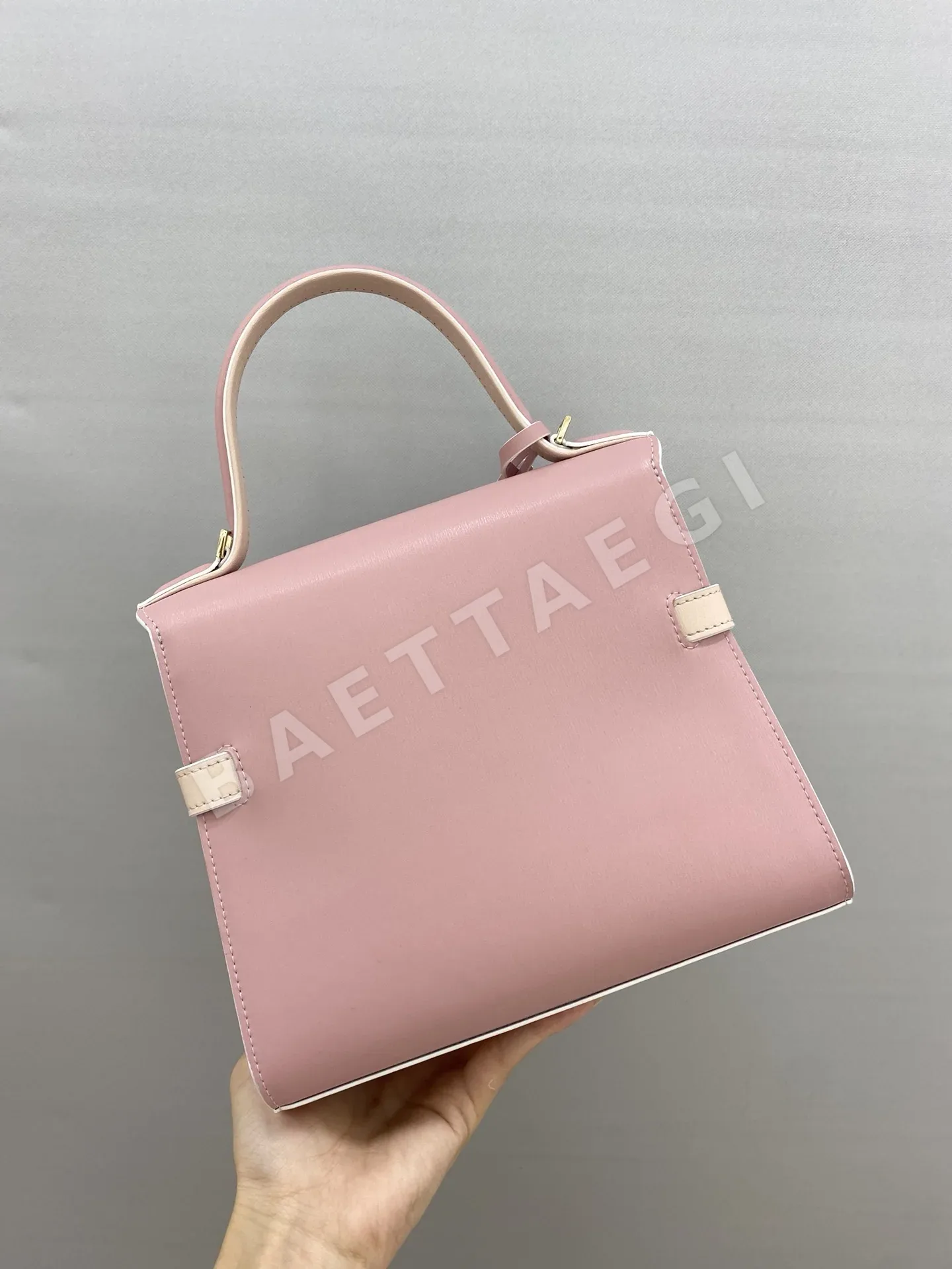 델보 템페테 로즈핑크 미니 숄더백 상세 이미지 3