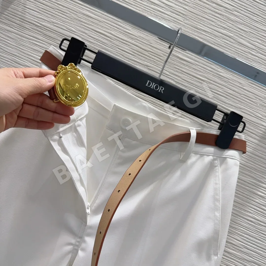 디올 여성 심플 바지 상세 이미지 4