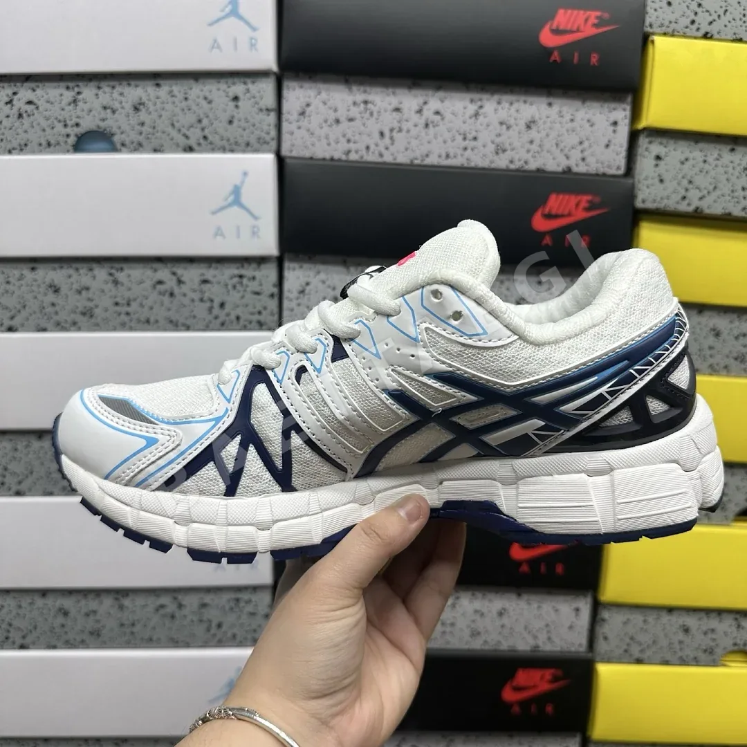 아식스 [KO] 젤 카야노 20 1203A388-101 200435 Asics Gel-Kayano 20 Cream Blue Red 상세 이미지 4