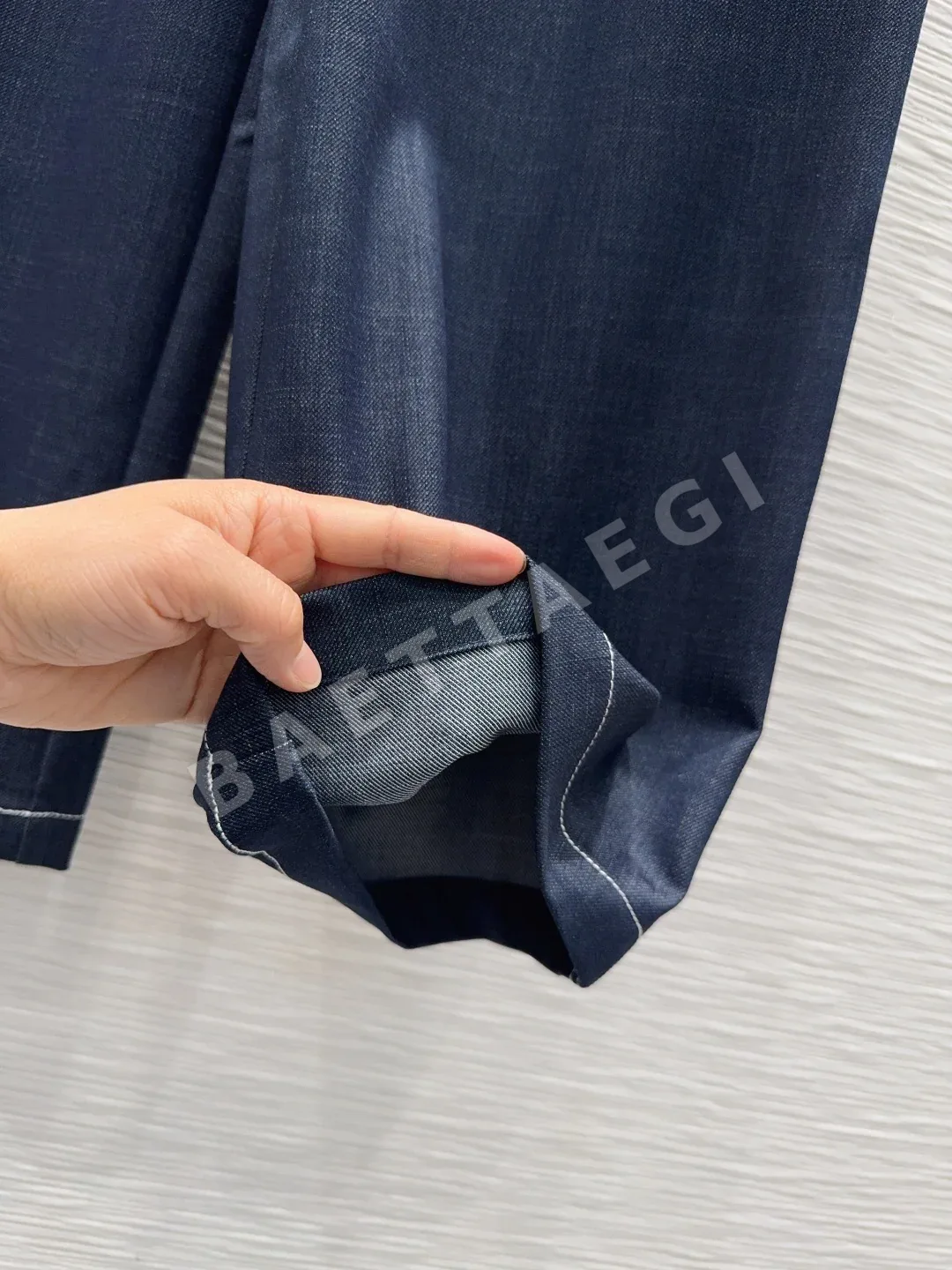 디올 여성 고밀도 바지 상세 이미지 4