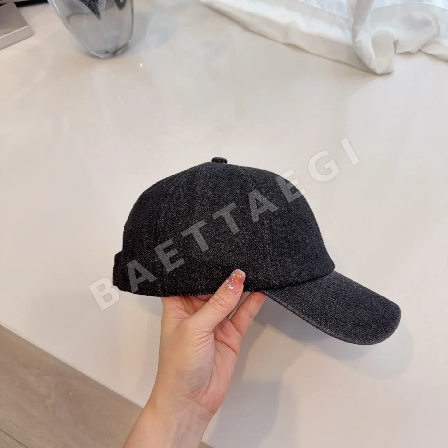 샤넬 데님 야구모자 및 버킷 햇 컬렉션 모자 상세 이미지 5