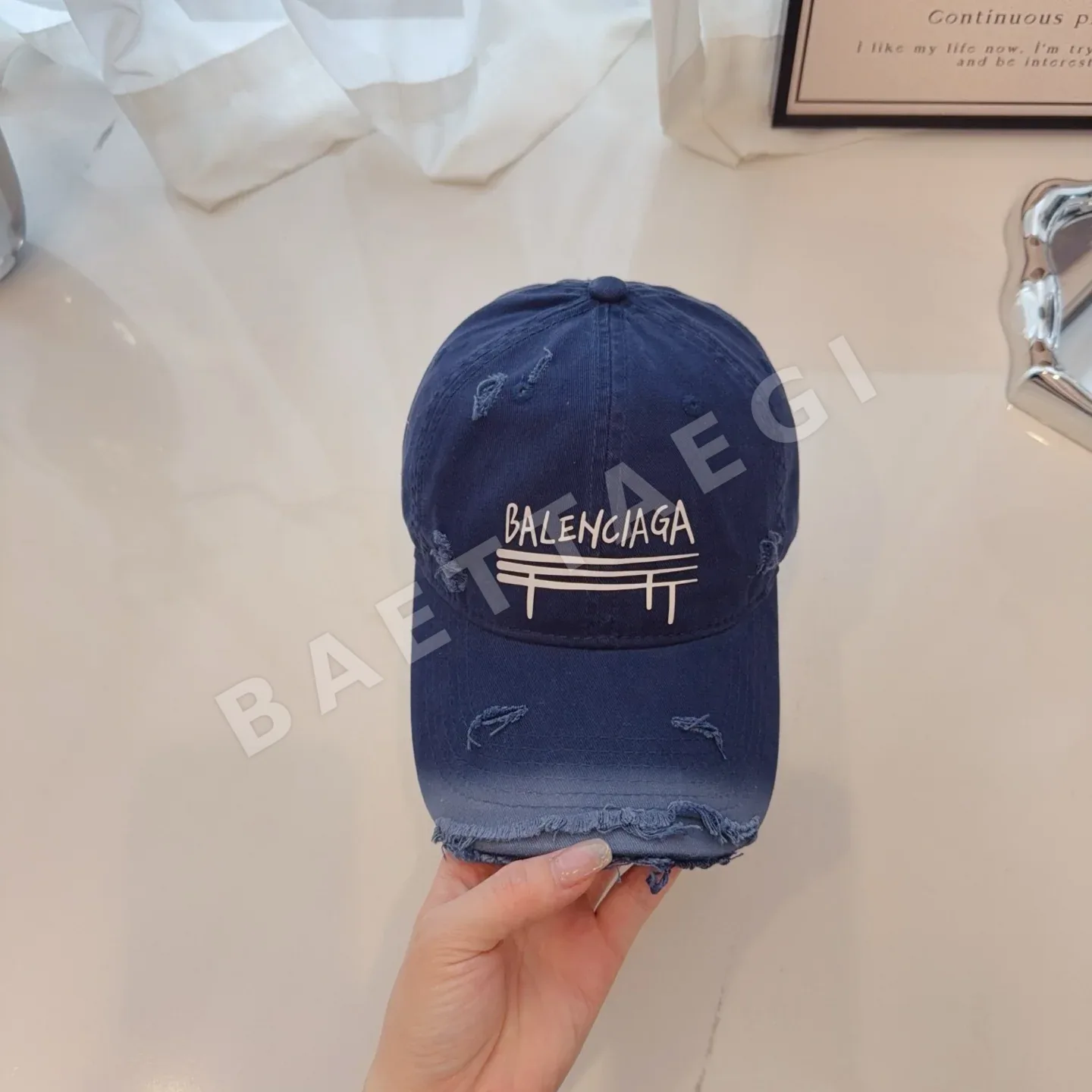 발렌시아가 모자 81697 Balenciaga Cap 상세 이미지 6