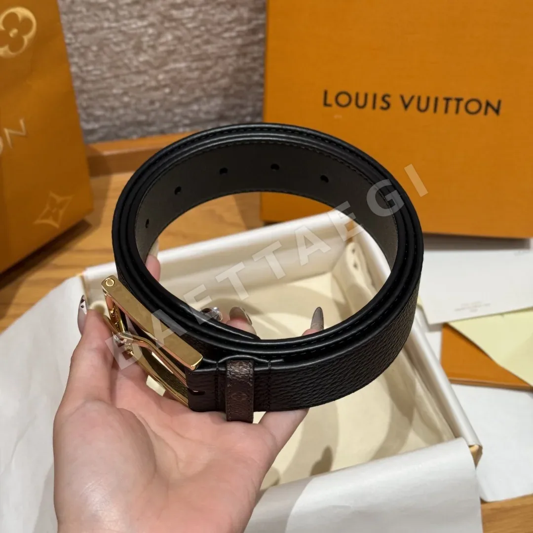 루이비통 산제르맹 35mm 가죽 벨트 상세 이미지 3