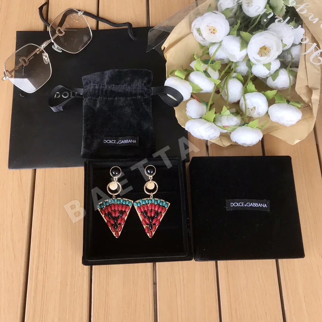 돌체앤가바나 로제트 장식 귀걸이 상세 이미지 1