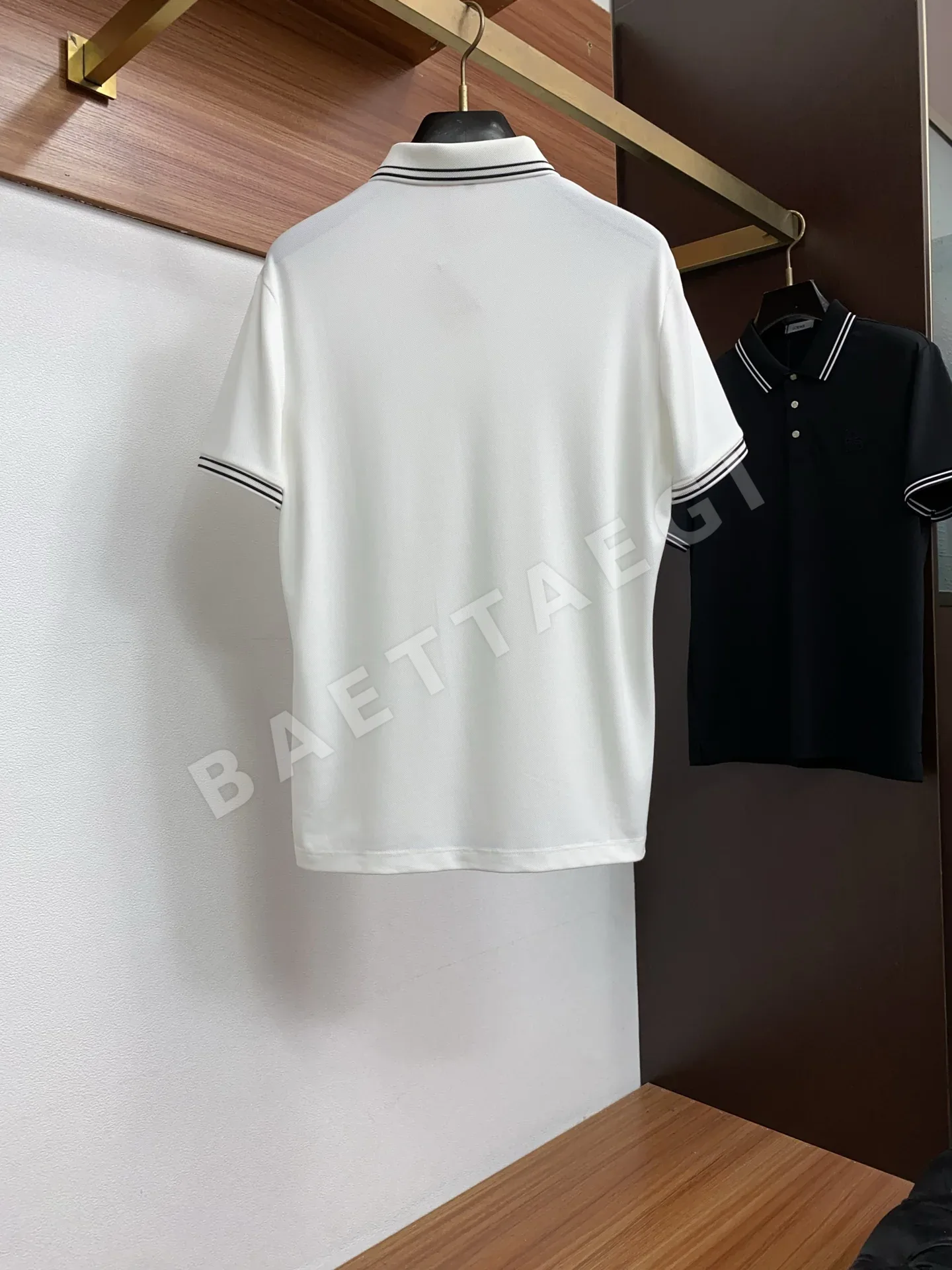 로에베 머서라이즈 가공 남성 반팔 폴로셔츠 상세 이미지 9