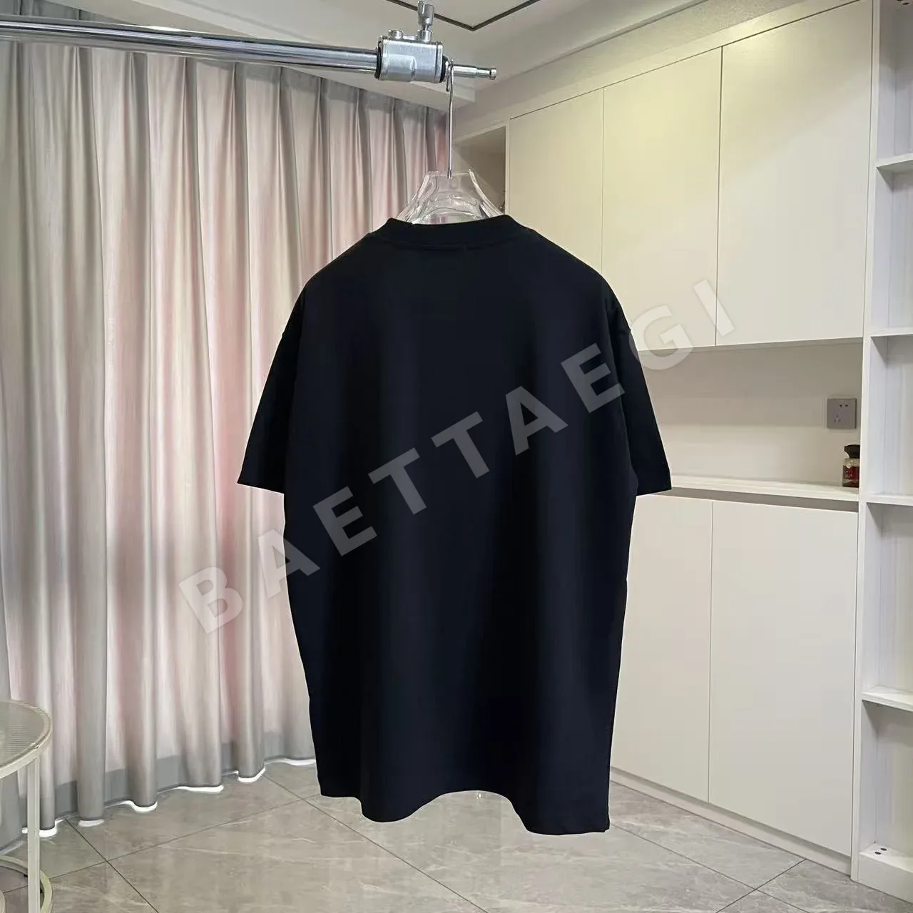 에르메스 퍼스널라이즈 로고 자수 반팔 티셔츠 상세 이미지 7