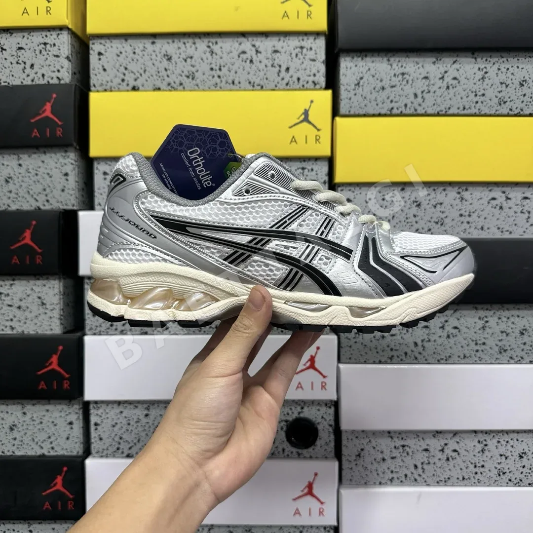 아식스 [LZ] 젤 카야노 14 1201A457-101 200568 Asics Gel-Kayano 14 JJJJound Silver Black 상세 이미지 3