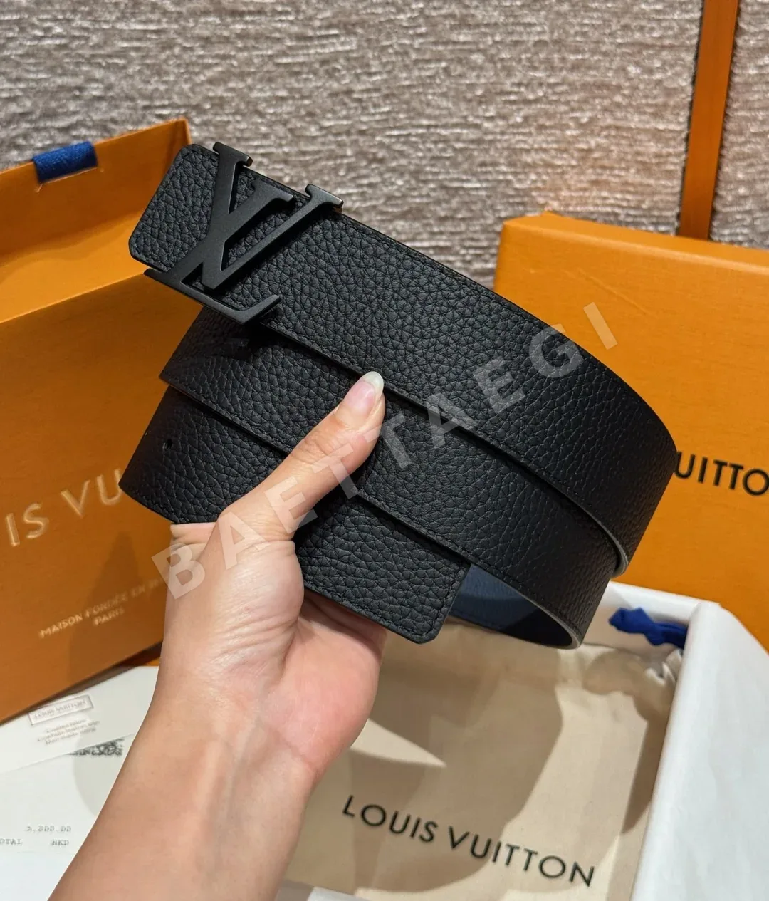 루이비통 TAURILLON 40mm 리버서블 벨트 상세 이미지 2