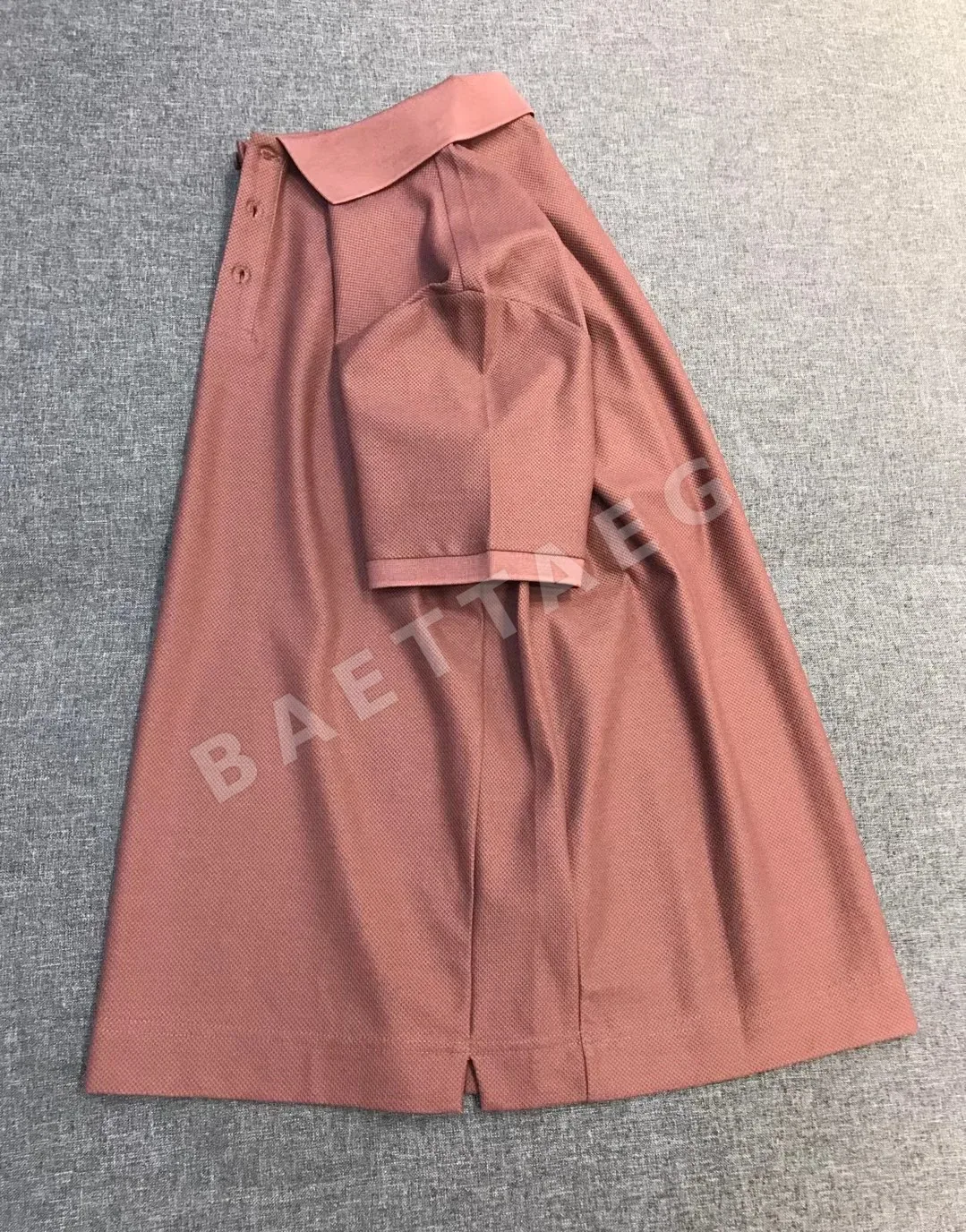 제냐 실크 피케 카라 반팔 셔츠 상세 이미지 2